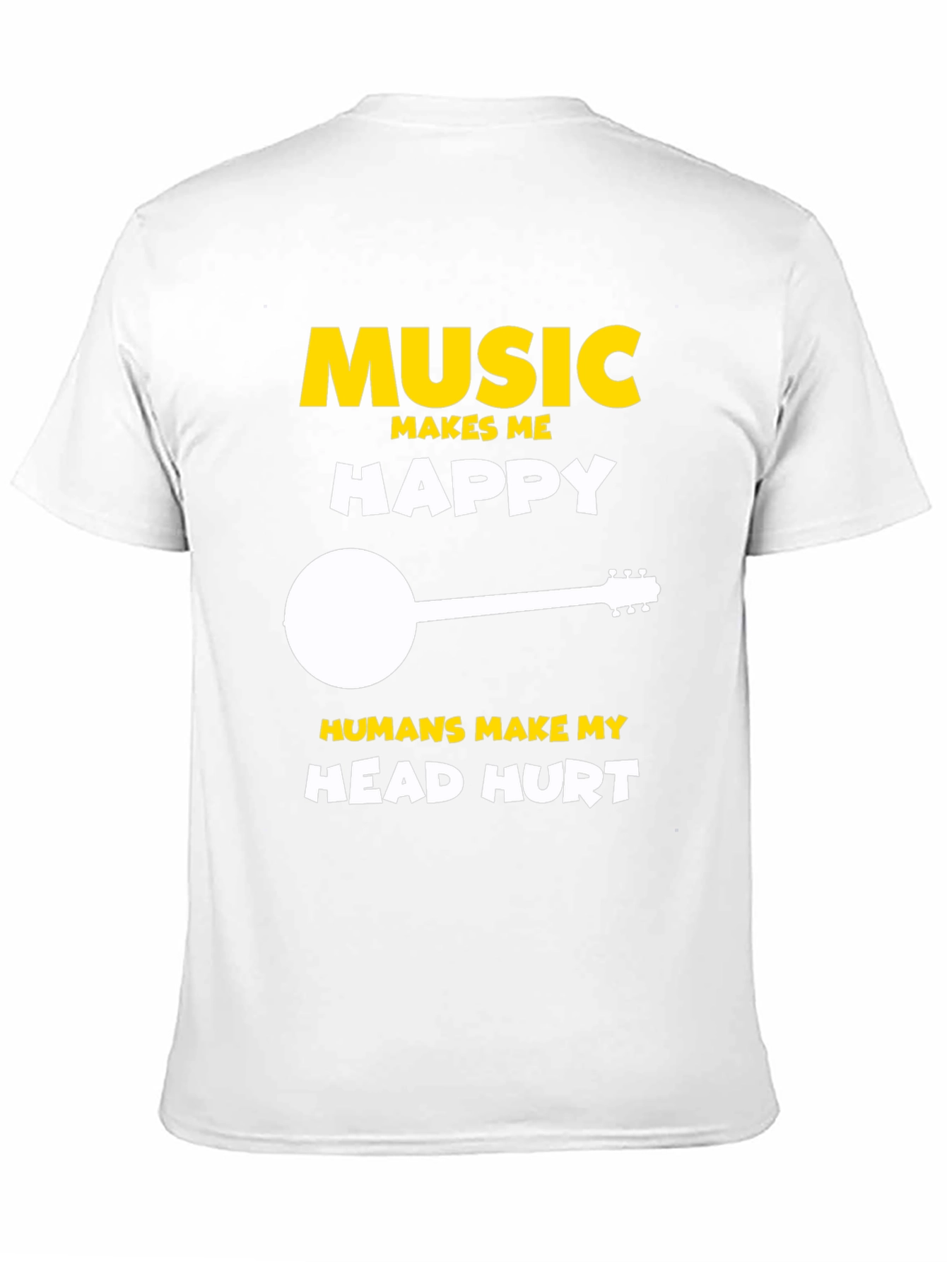 Music Makes Me Happy T-Shirt