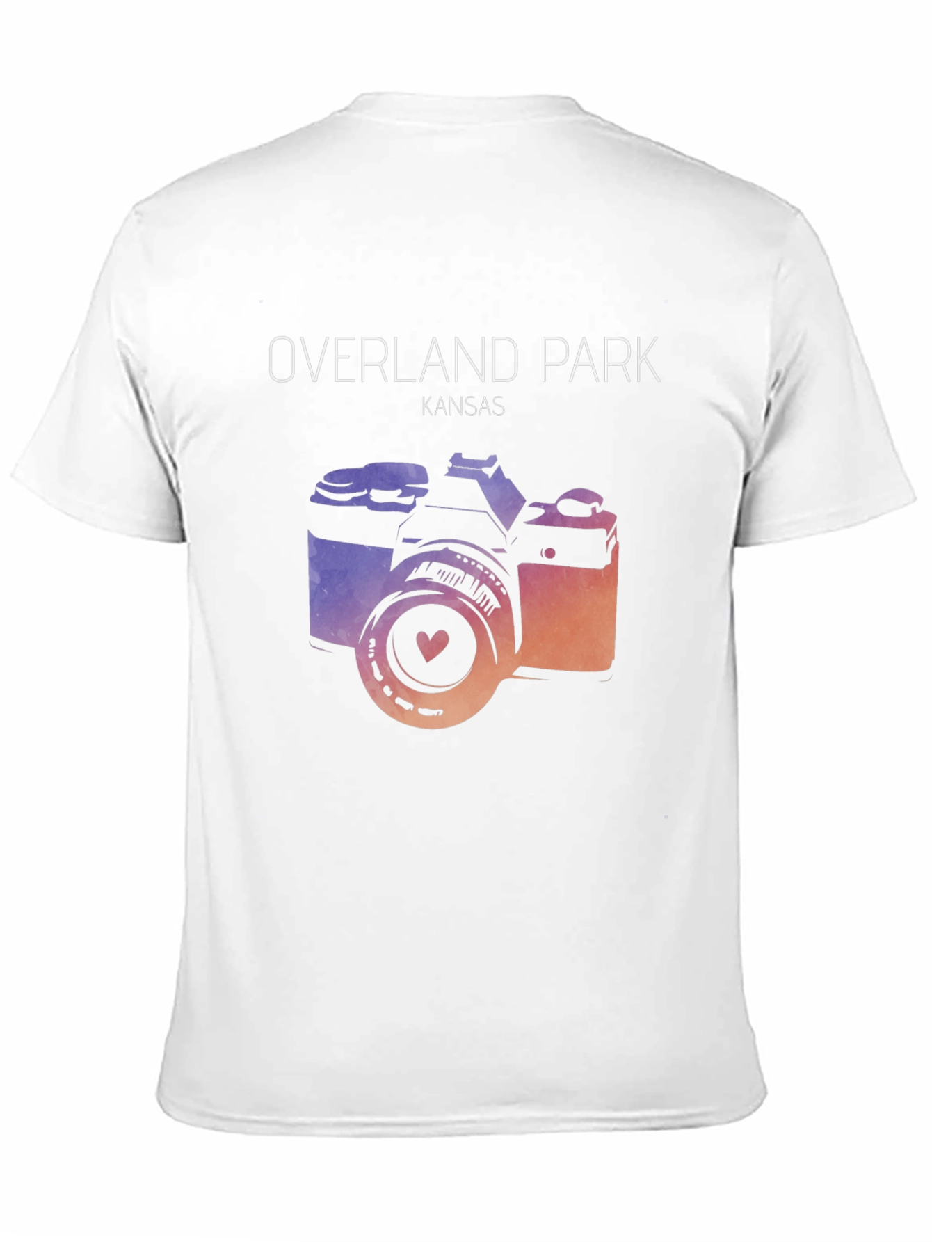 Overland Park Kansas Camera Graphic Tee