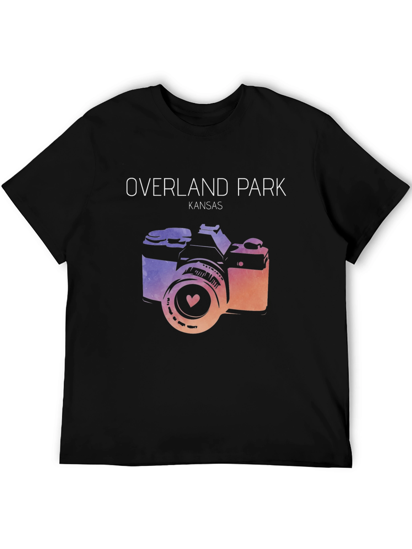 Overland Park Kansas Camera Graphic Tee