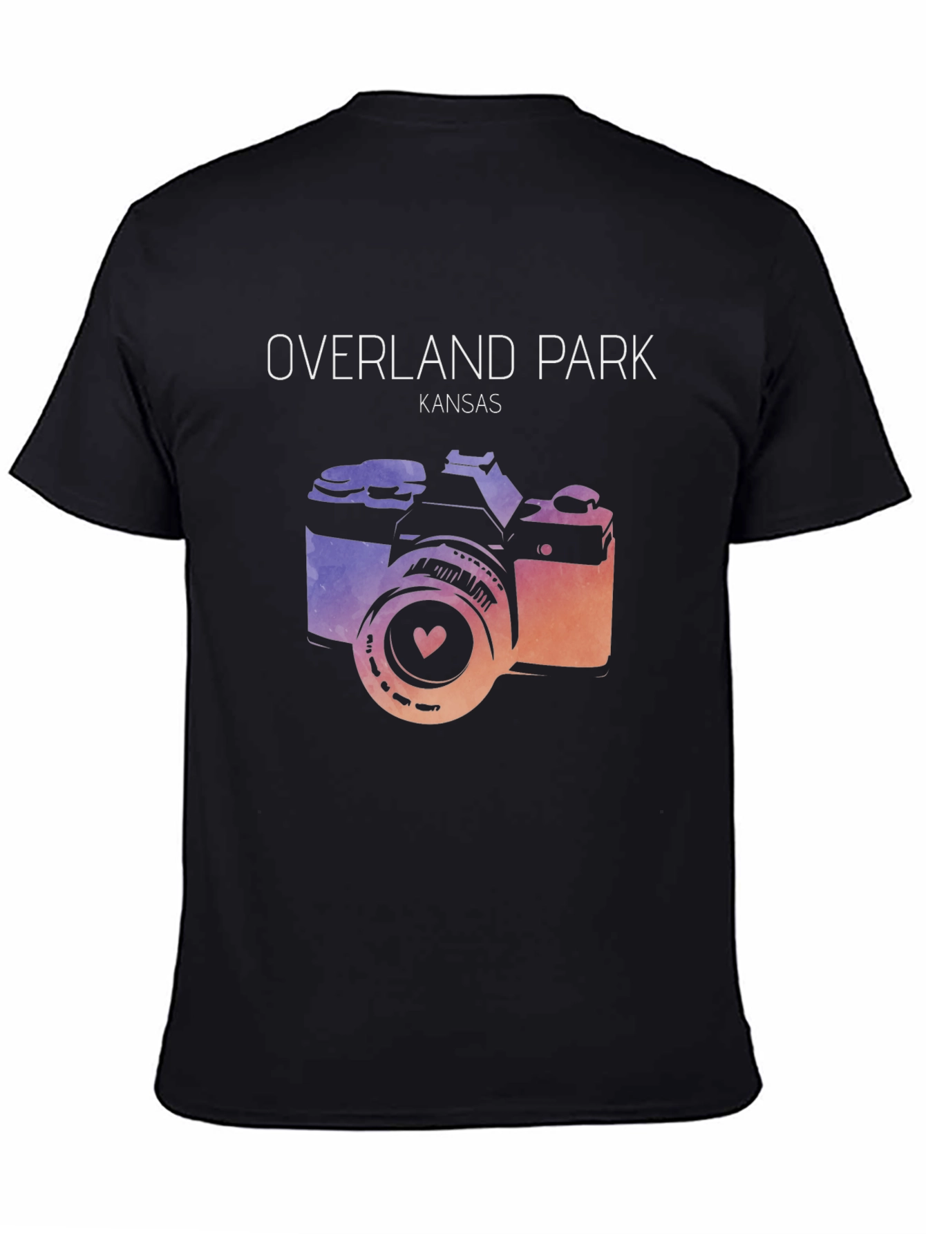 Overland Park Kansas Camera Graphic Tee