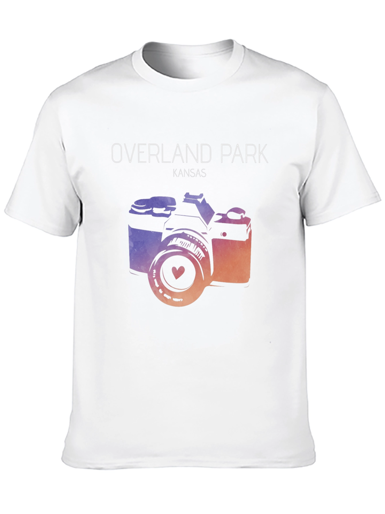 Overland Park Kansas Camera Graphic Tee