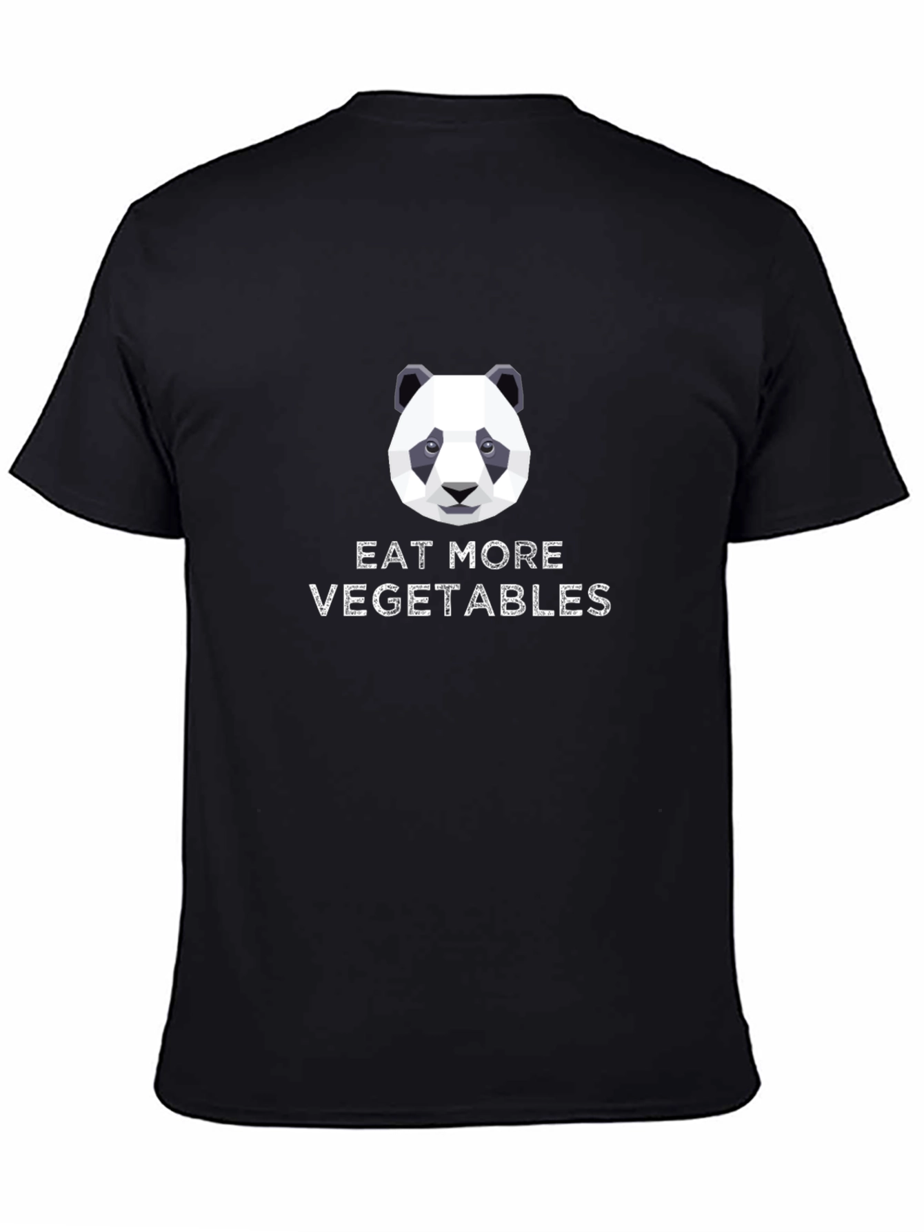 Eat More Vegetables Panda T-Shirt