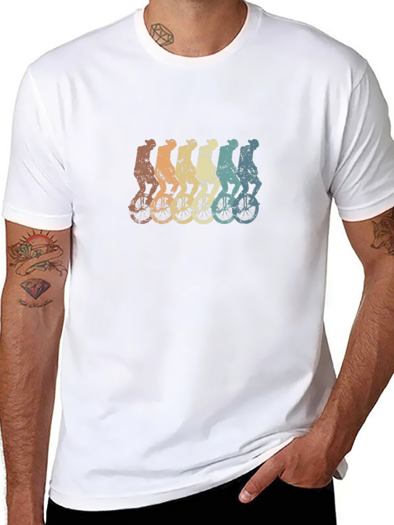 Retro Unicycle T-Shirt