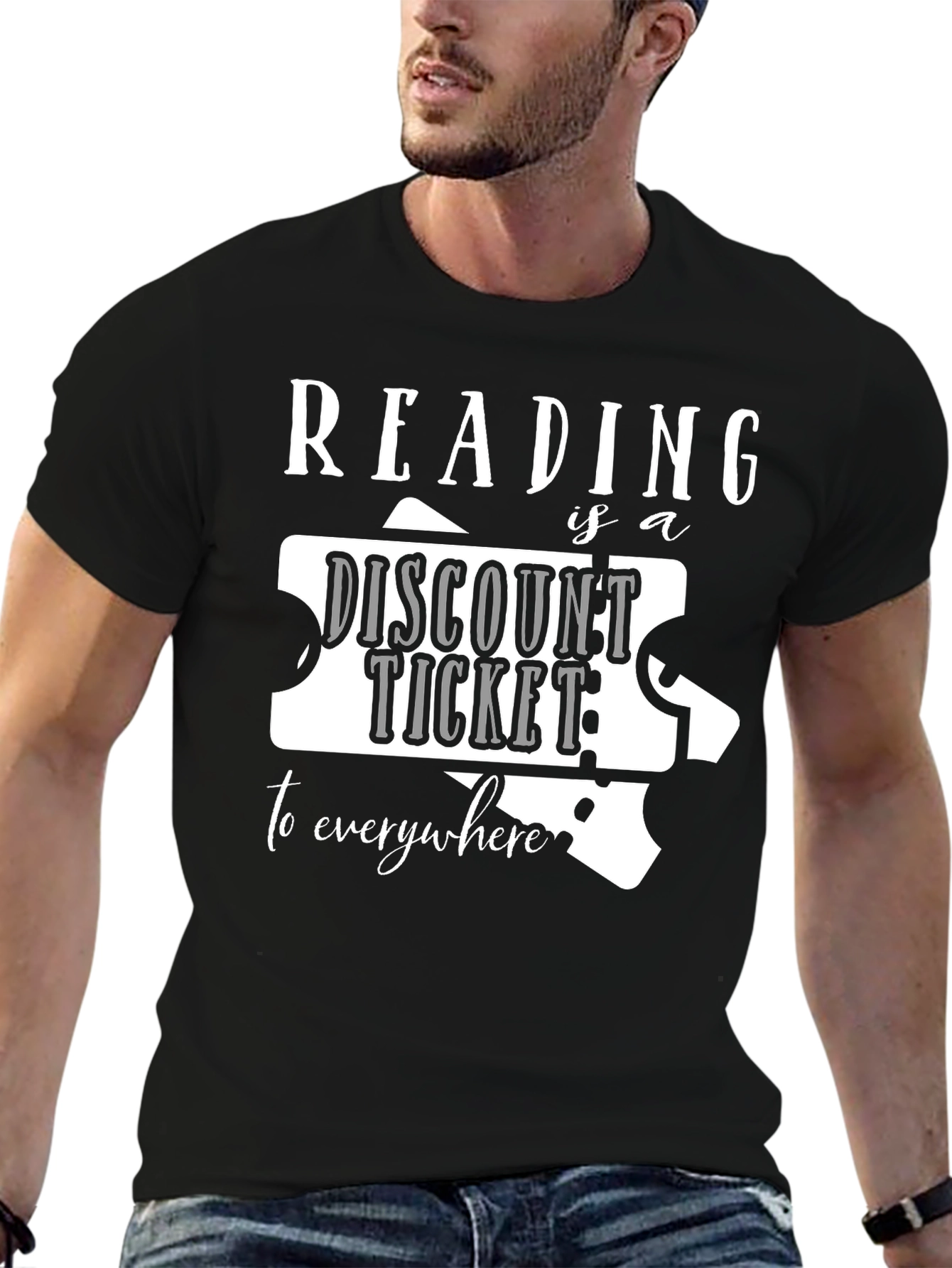 Reading is a Discount Ticket T-Shirt
