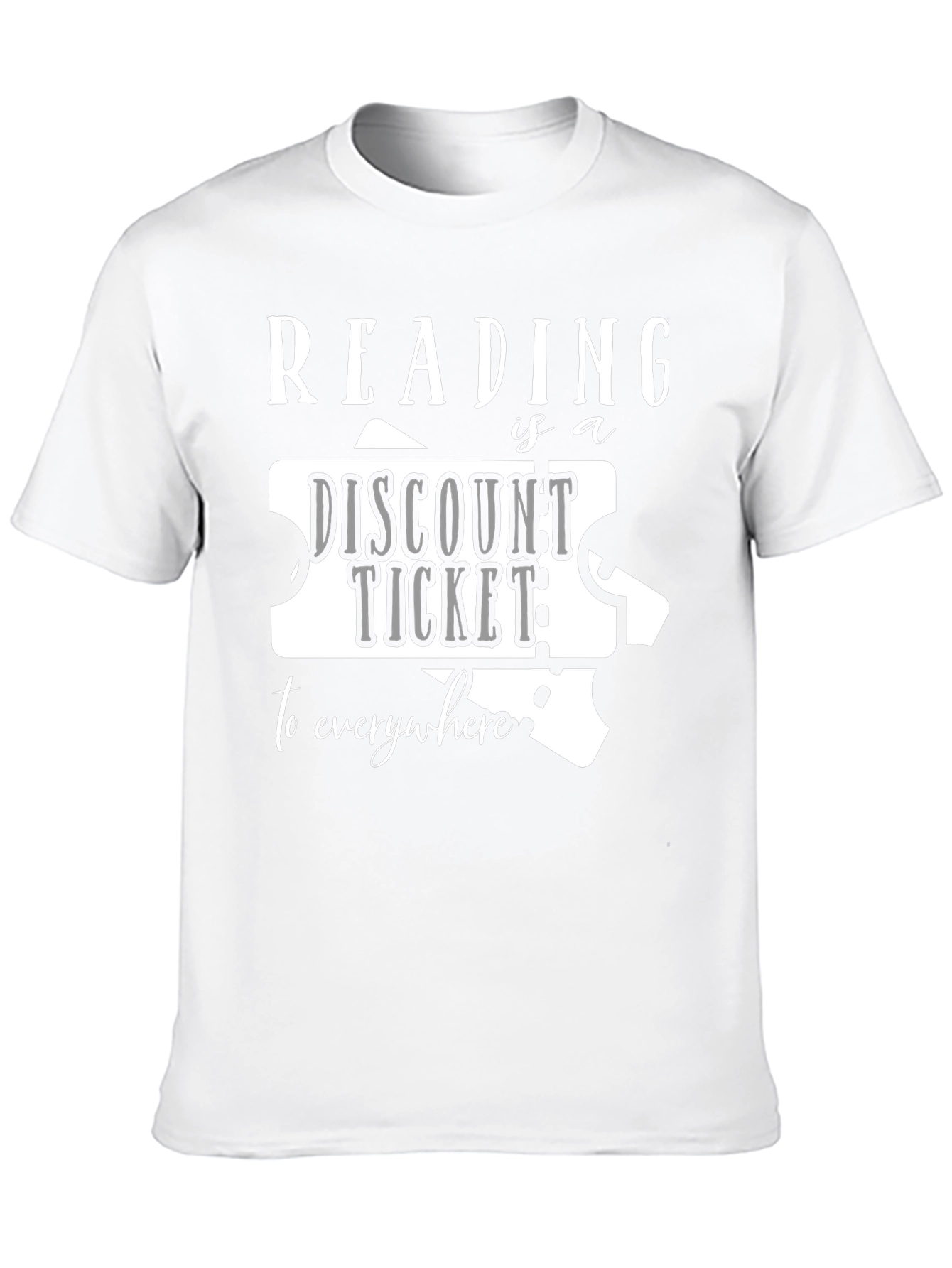 Reading is a Discount Ticket T-Shirt
