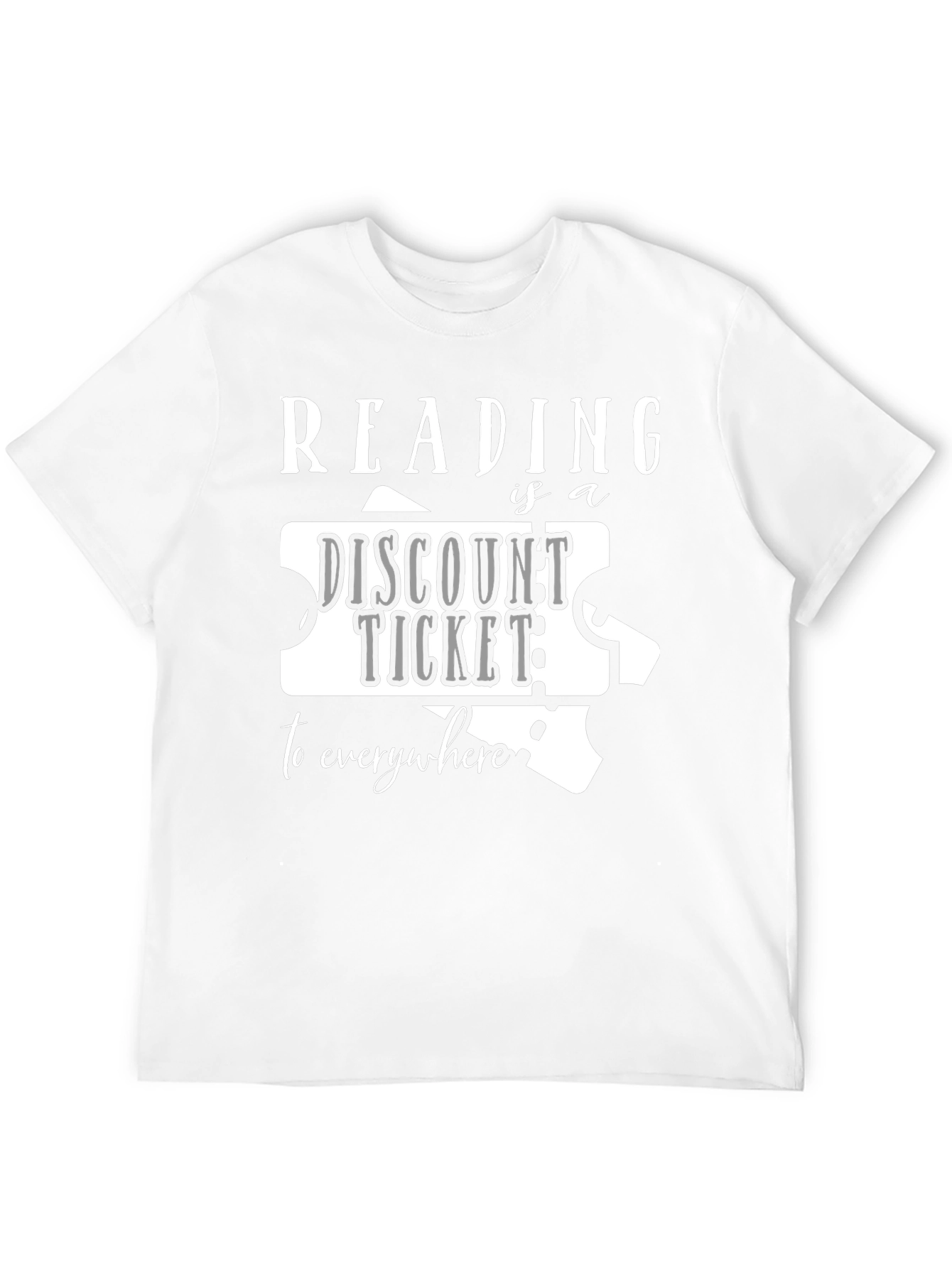 Reading is a Discount Ticket T-Shirt