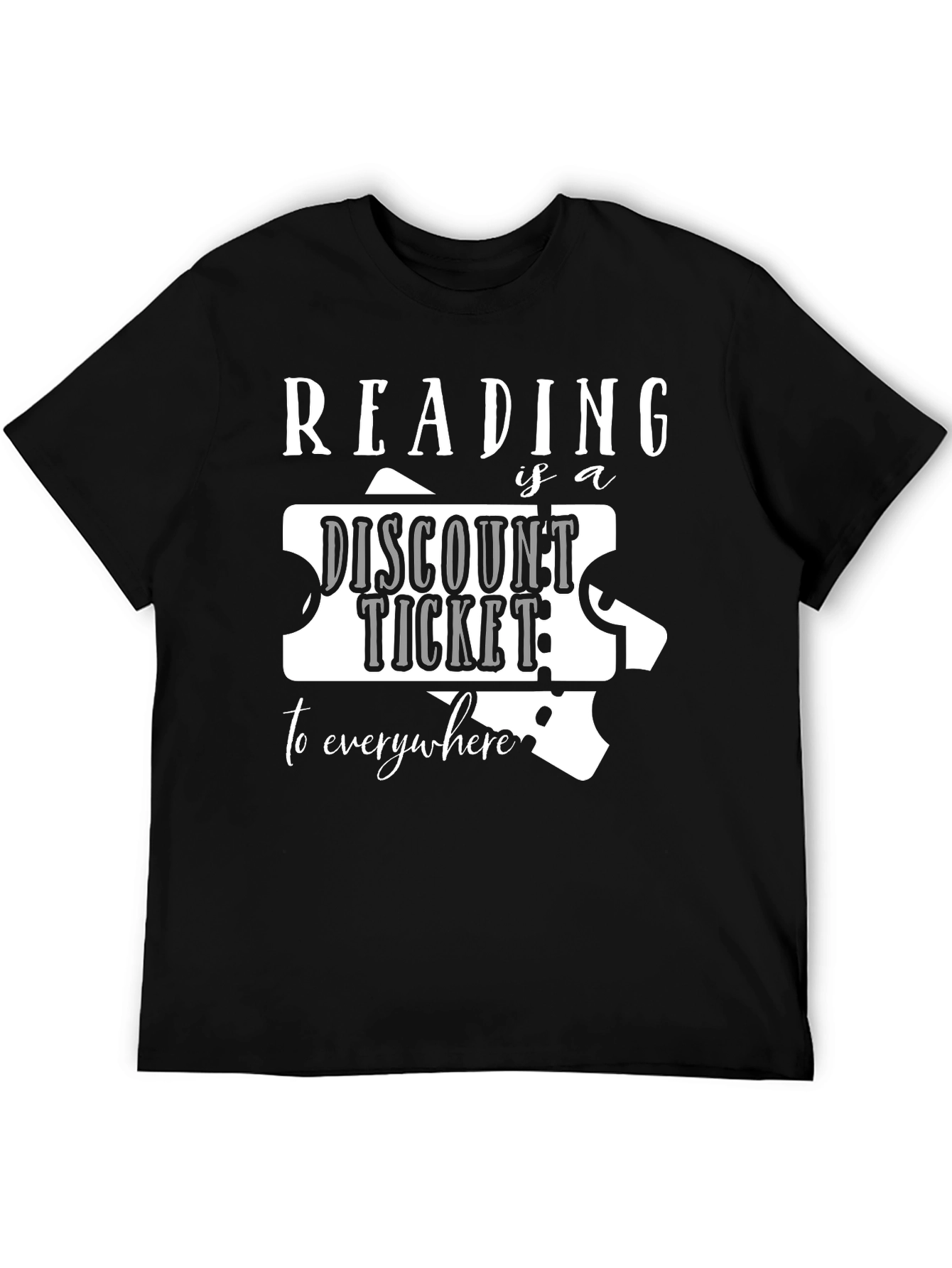 Reading is a Discount Ticket T-Shirt