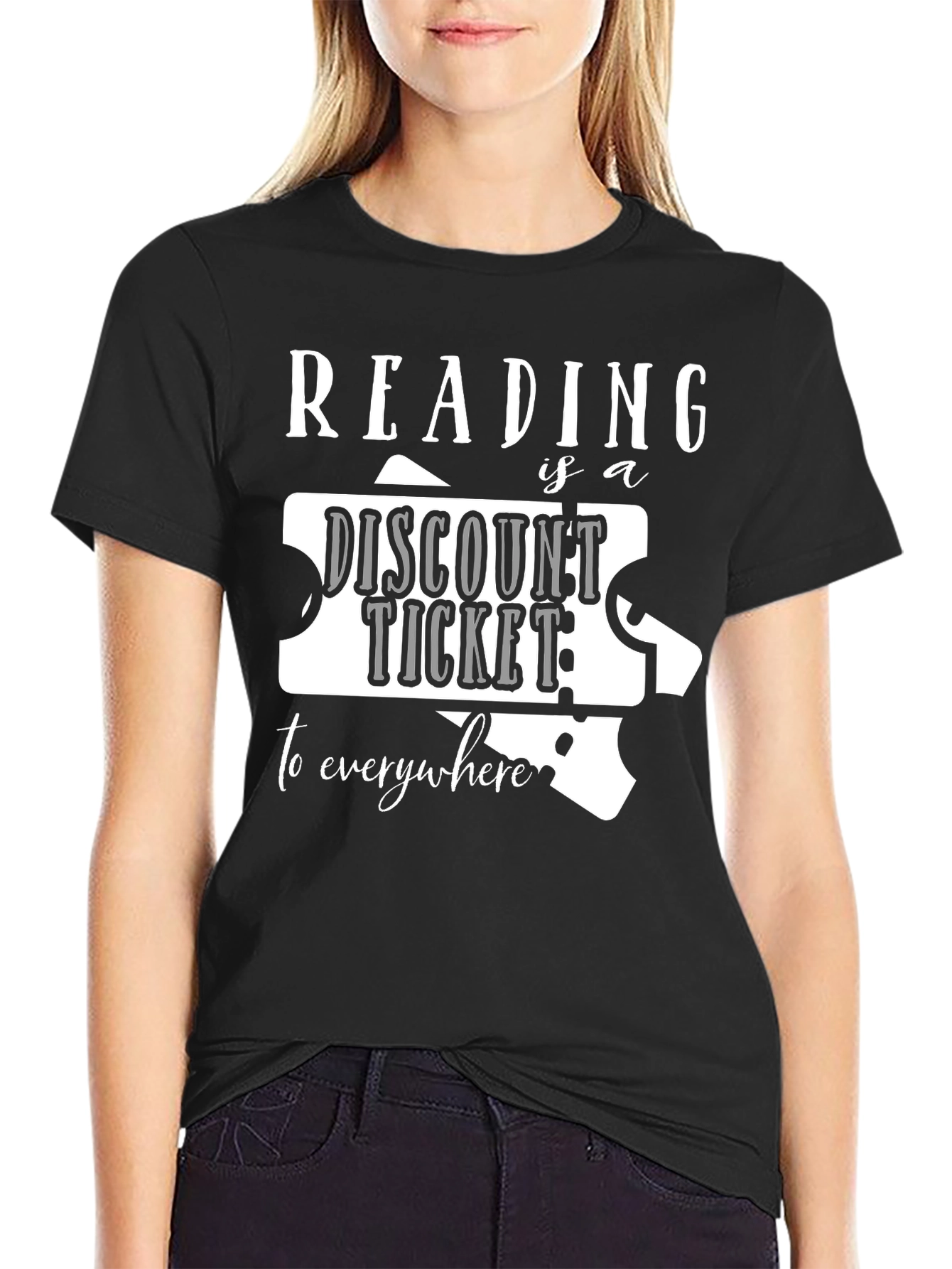 Reading is a Discount Ticket T-Shirt