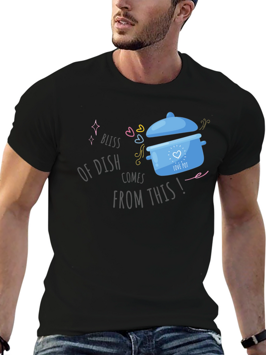 Bliss of Dish T-Shirt - Love Pot Design