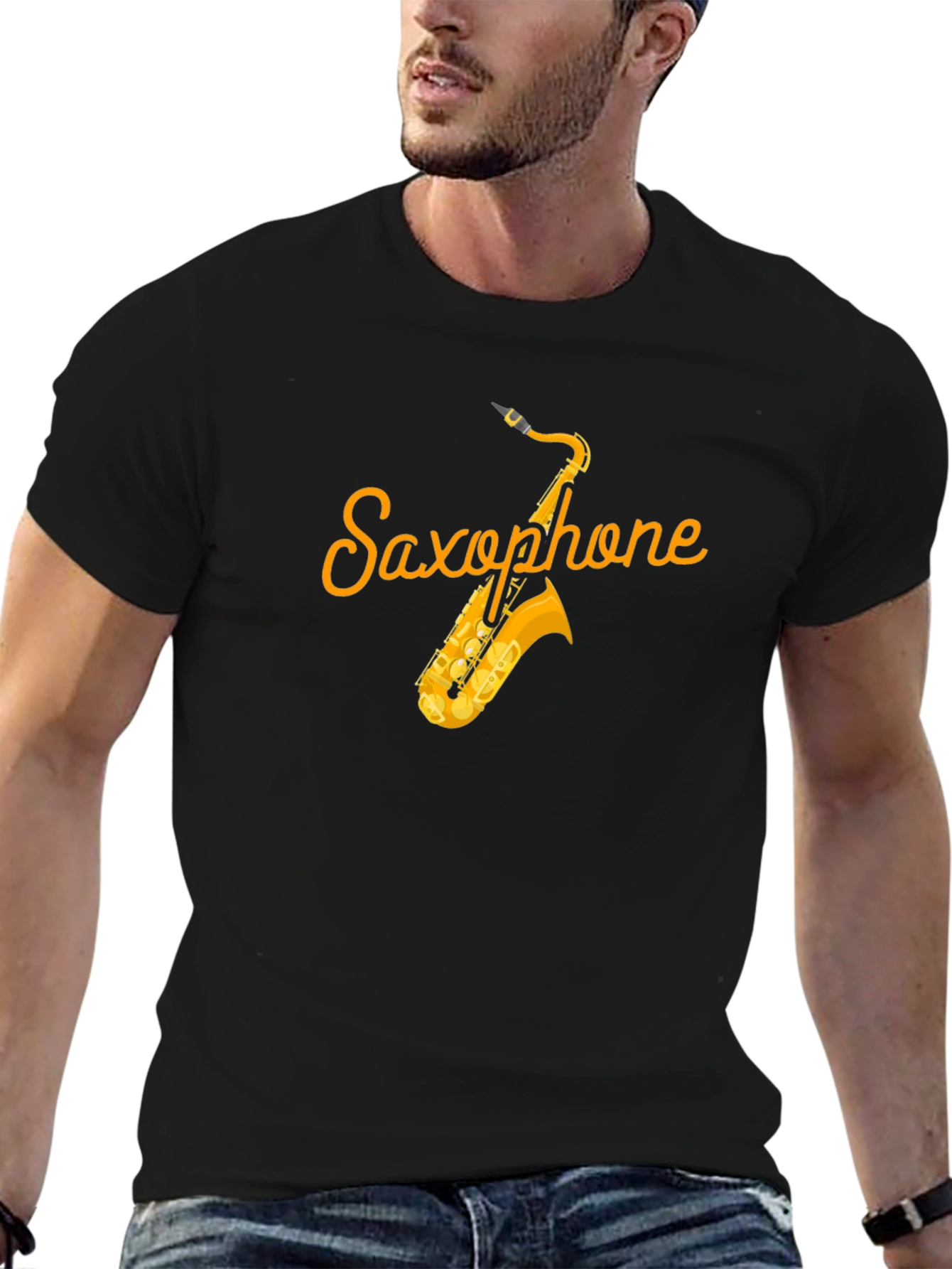 Saxophone T-Shirt - Musical Instrument Tee