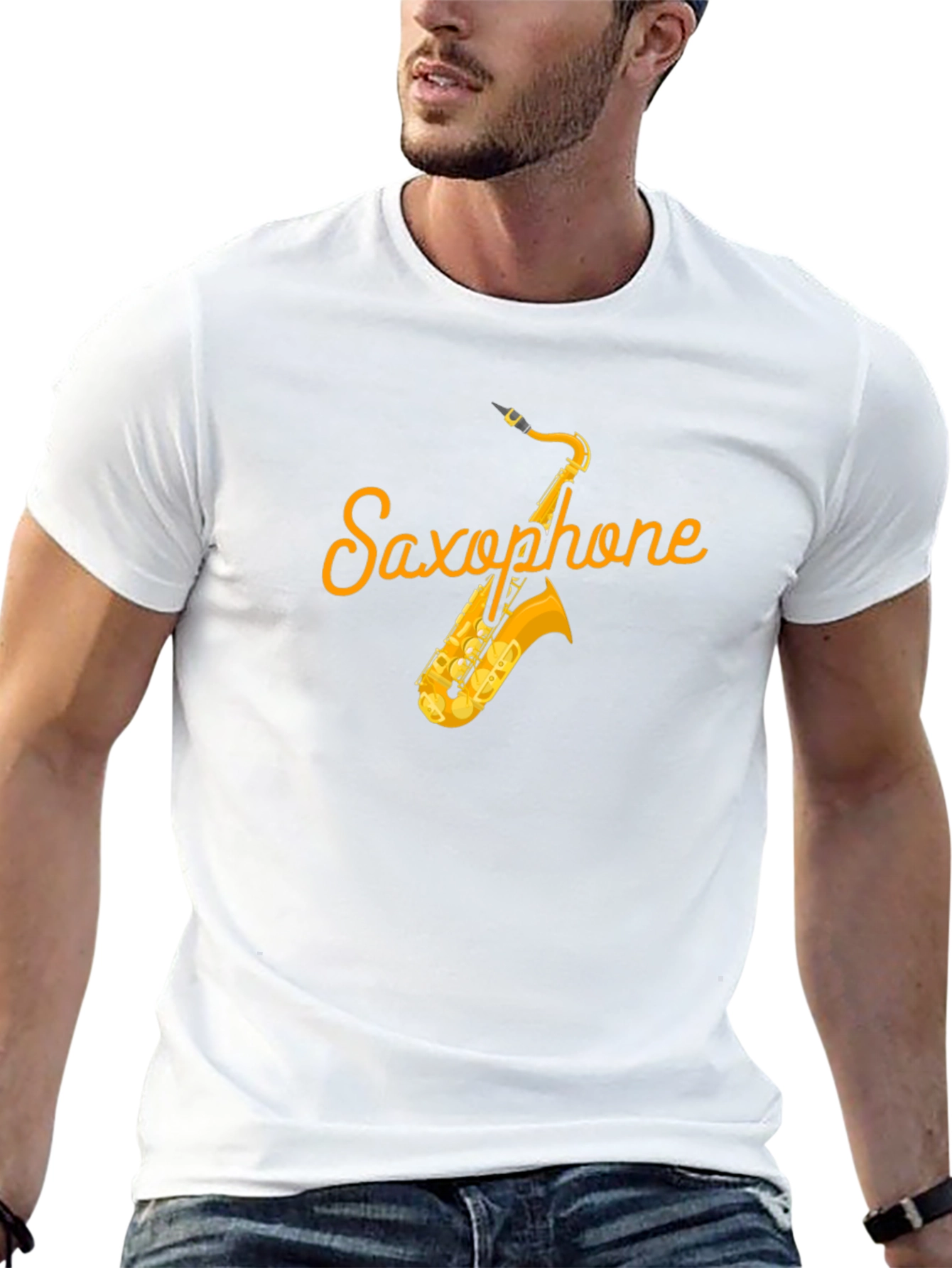 Saxophone T-Shirt - Musical Instrument Tee