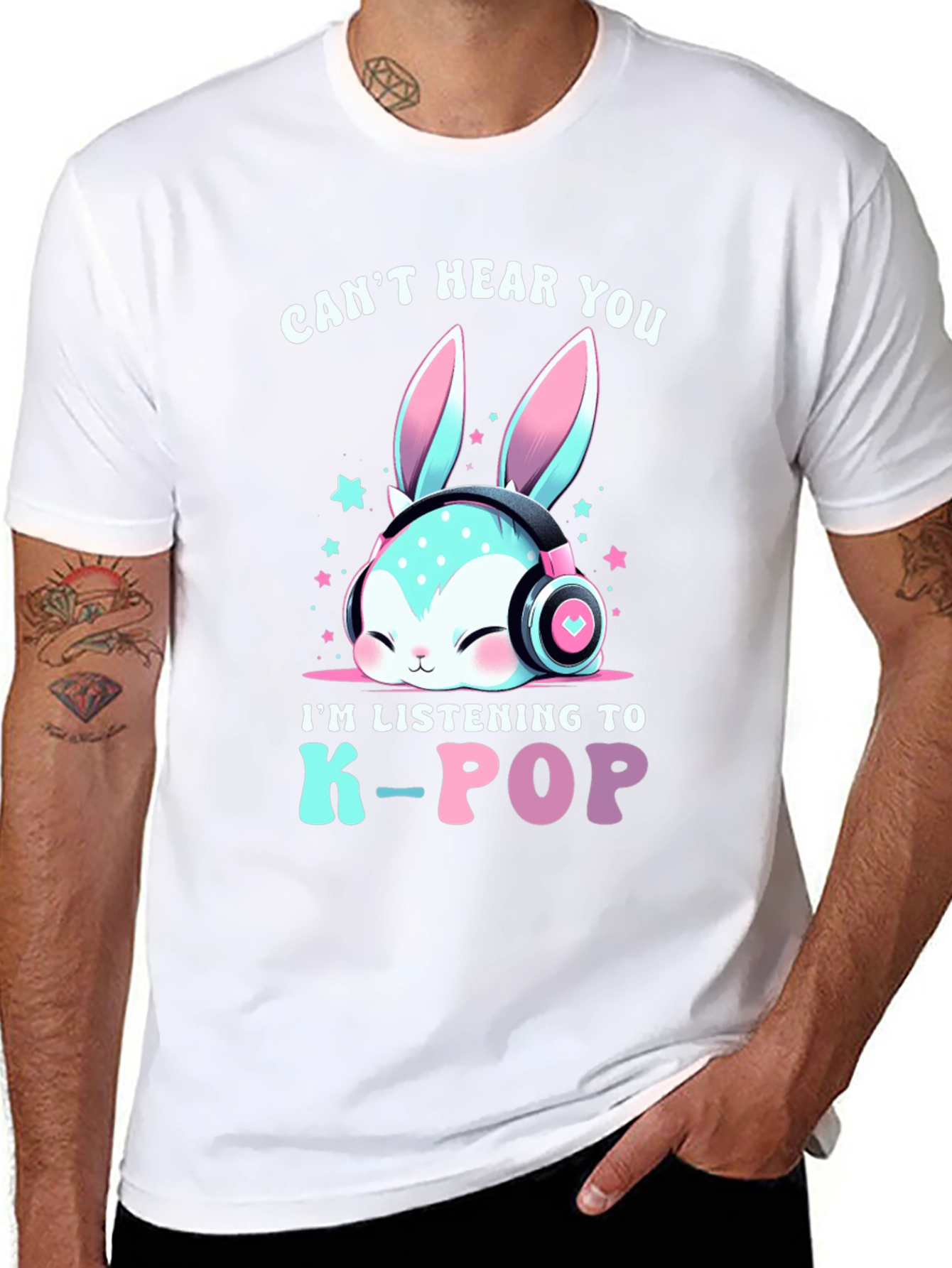 Cant Hear You K-Pop T-Shirt