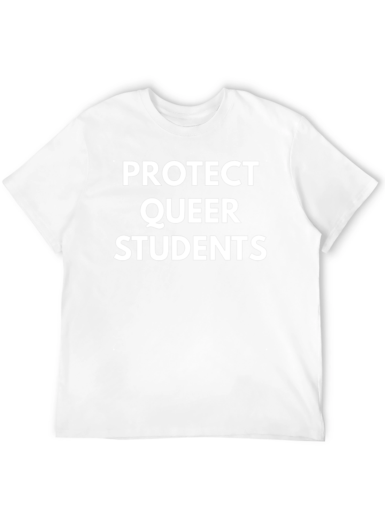 Protect Queer Students T-Shirt - Black Graphic Tee