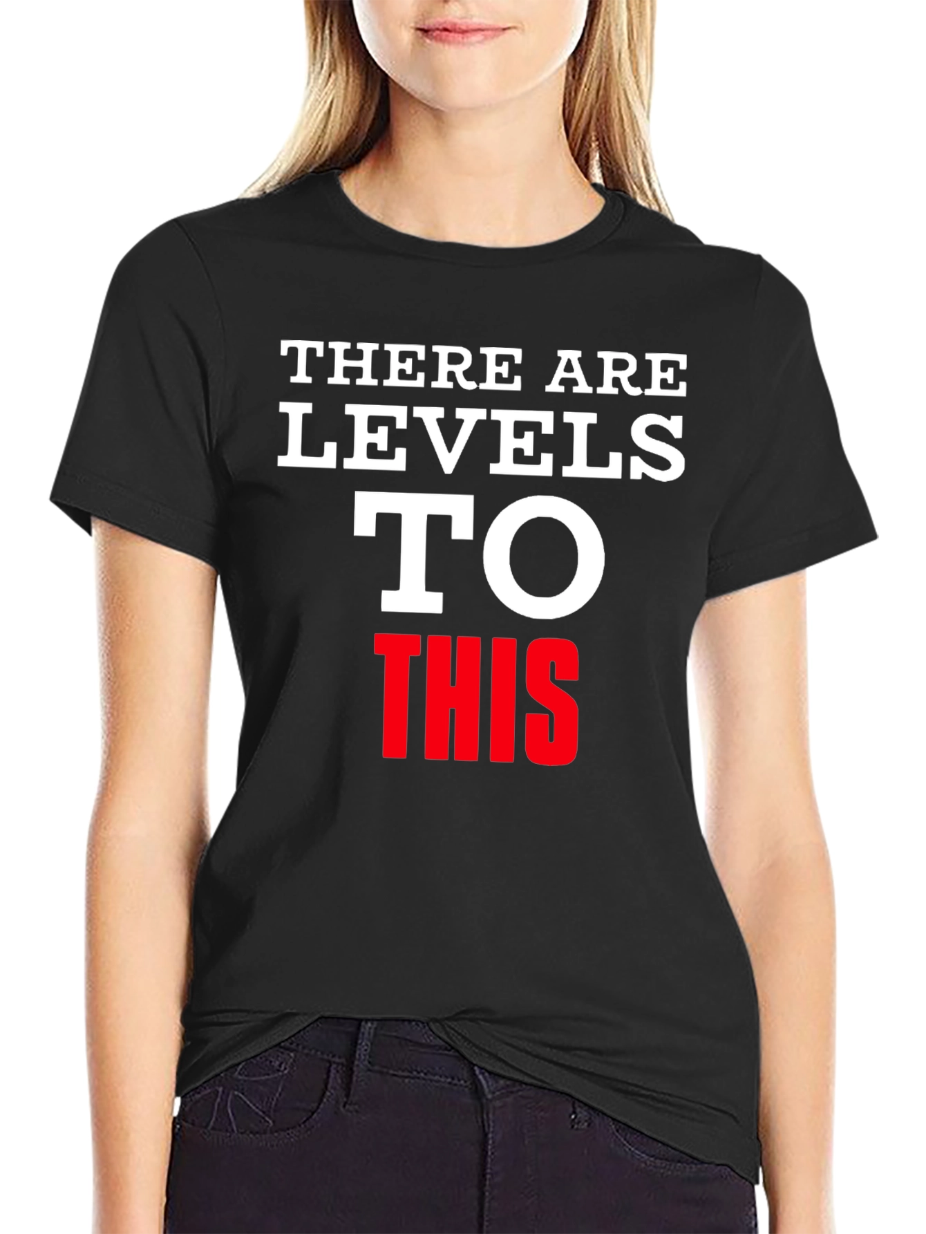 Levels to This Graphic Tee - Black