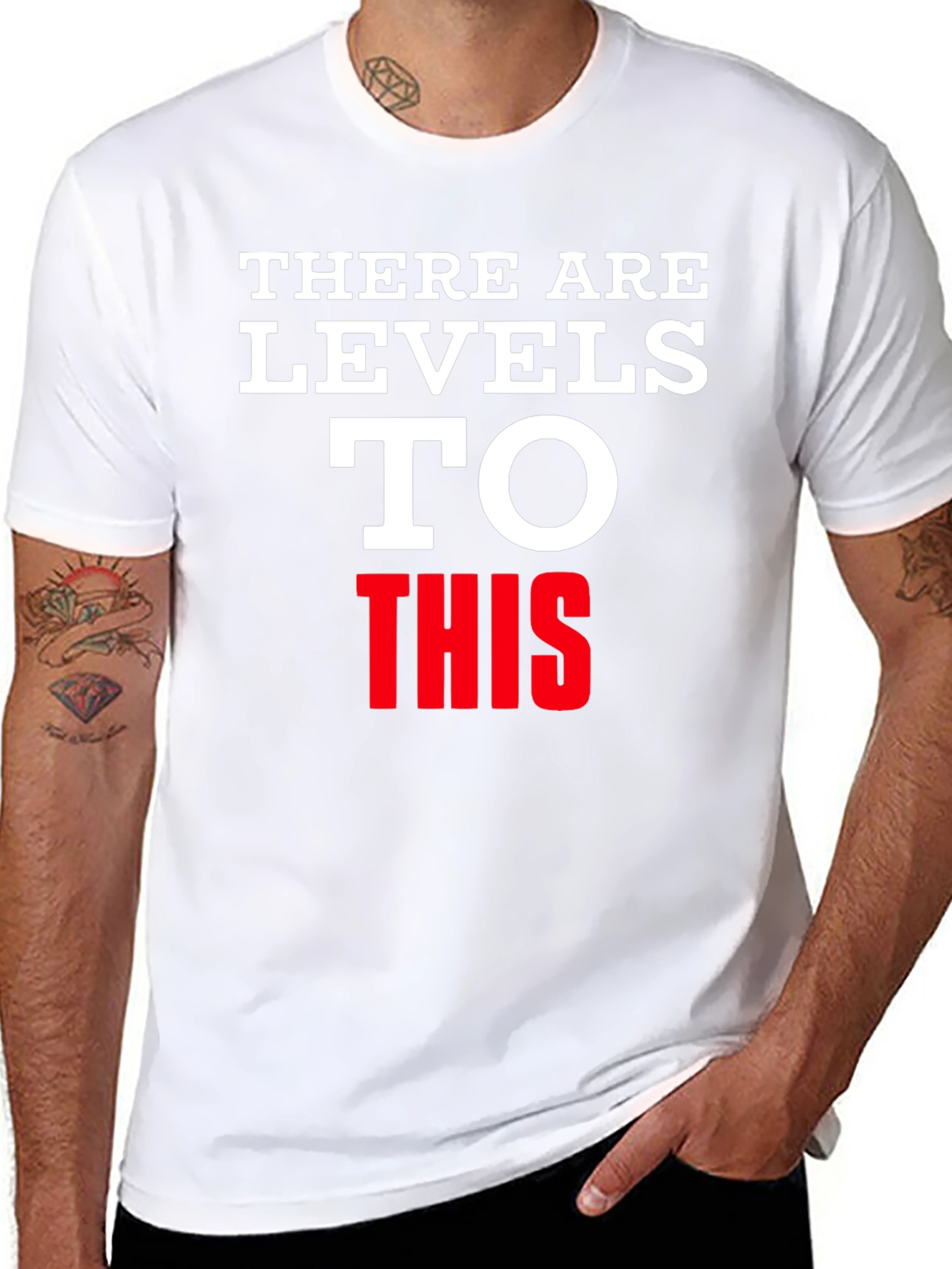 Levels to This Graphic Tee - Black