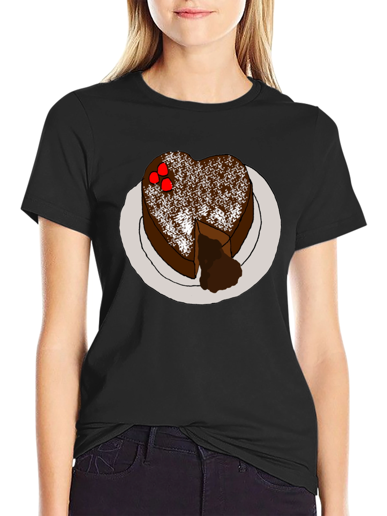 Heart Cake T-Shirt - Sweet Style