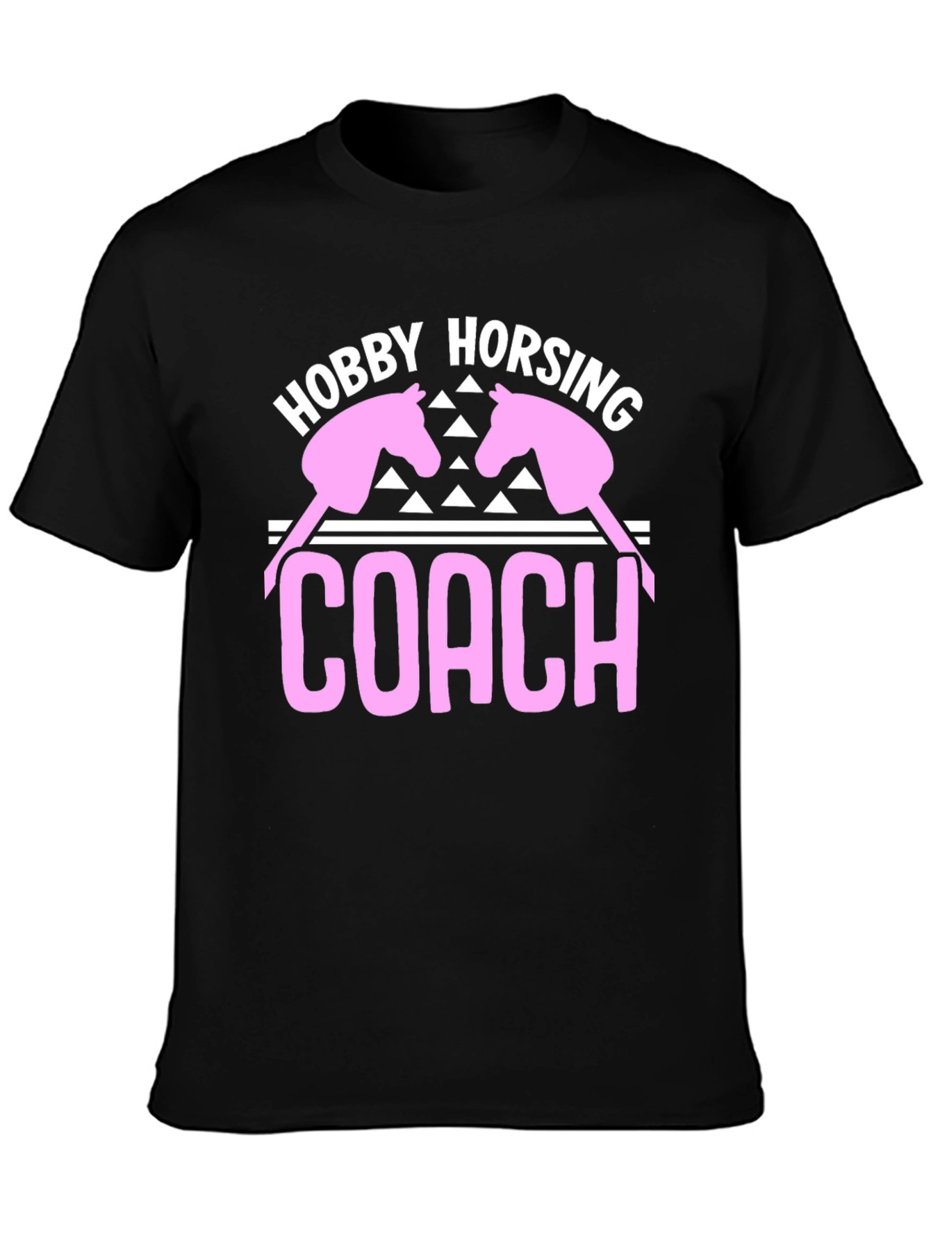 Hobby Horsing Coach Black T-Shirt