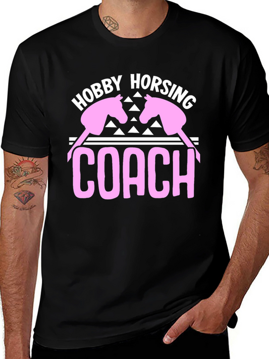 Hobby Horsing Coach Black T-Shirt