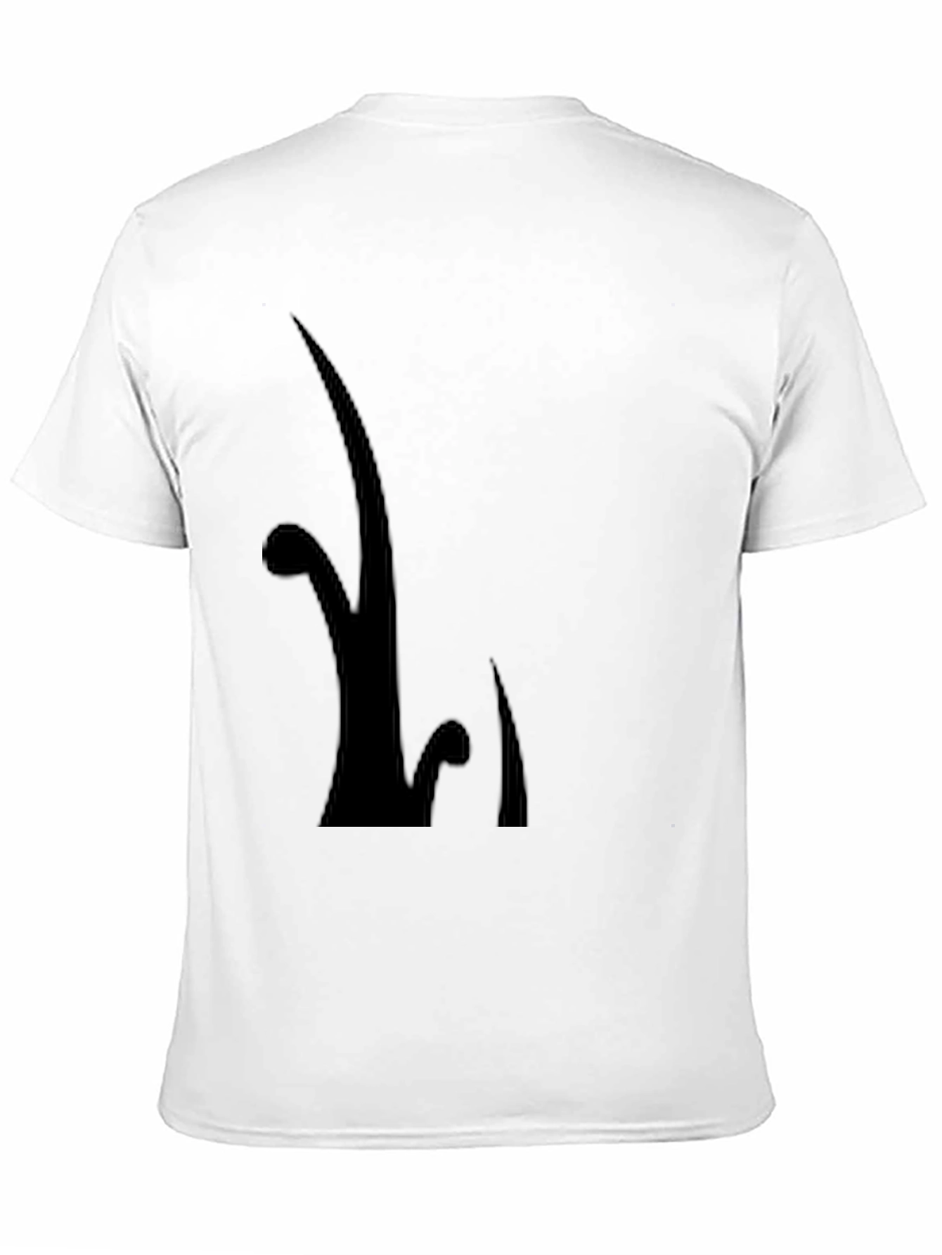Stylish Black Graphic Tee - Modern Design
