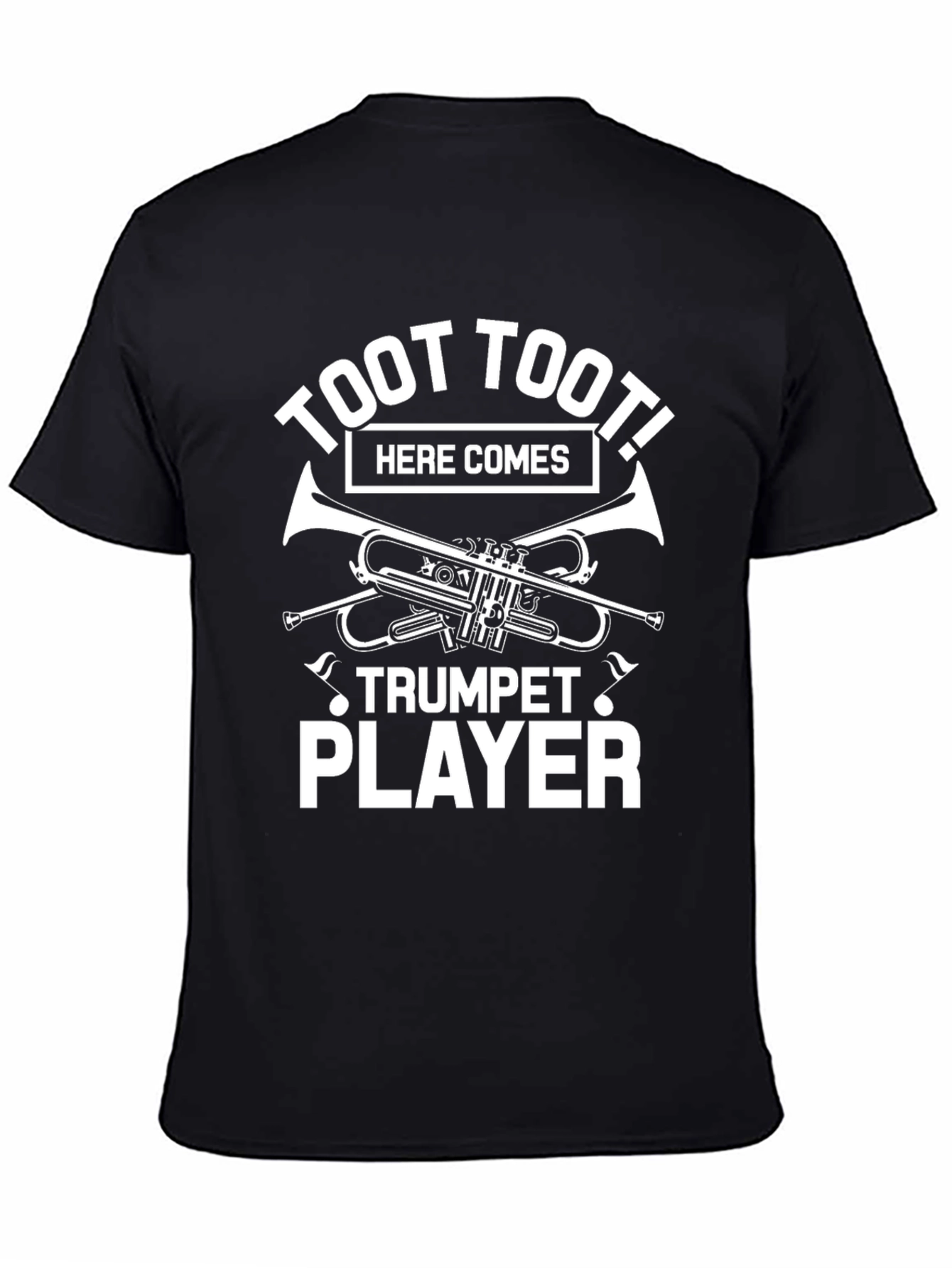 Toot Toot Trumpet Player Graphic Tee