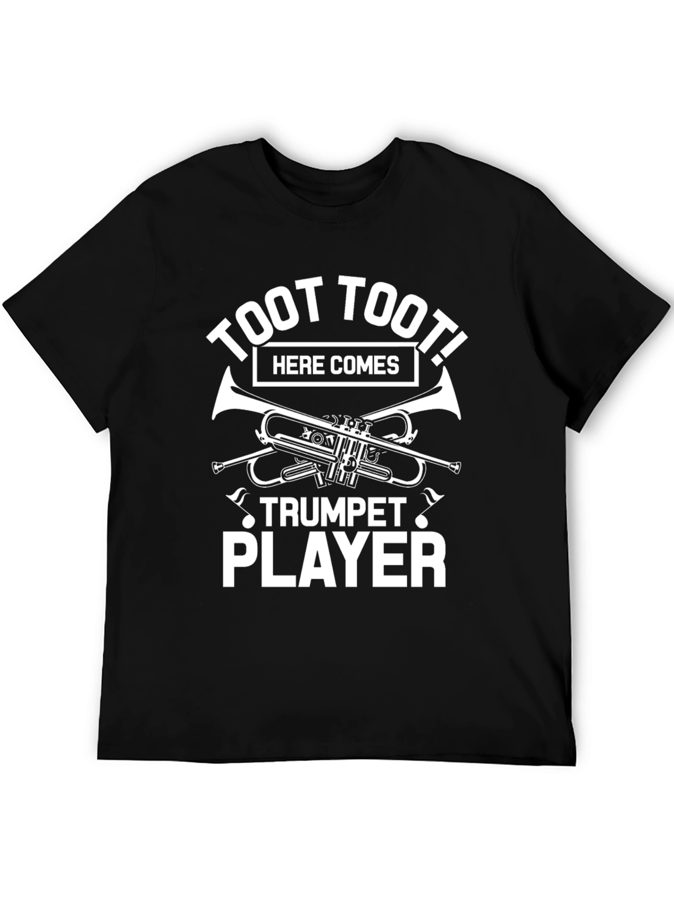 Toot Toot Trumpet Player Graphic Tee