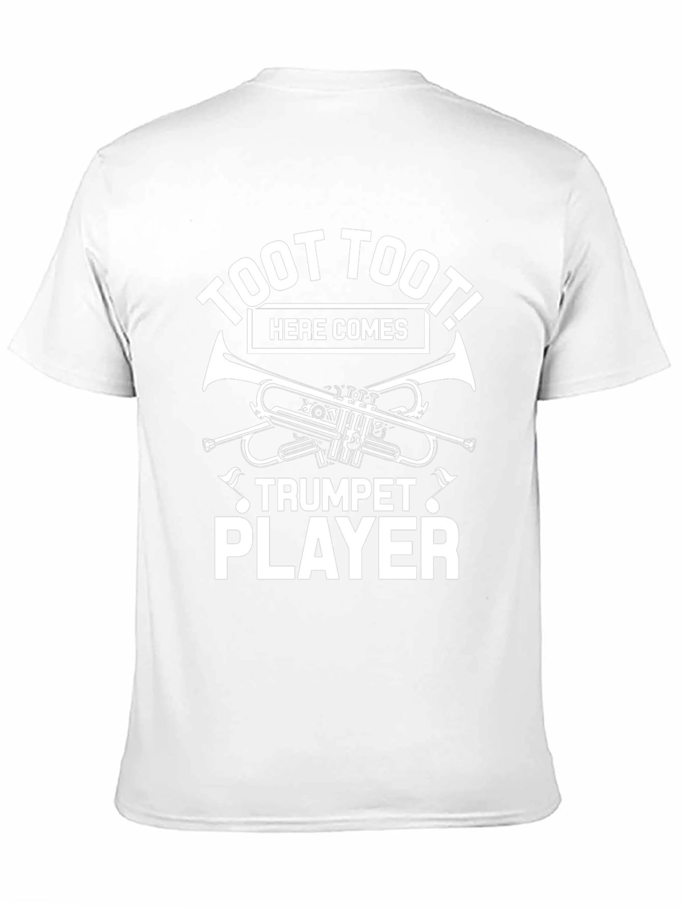 Toot Toot Trumpet Player Graphic Tee