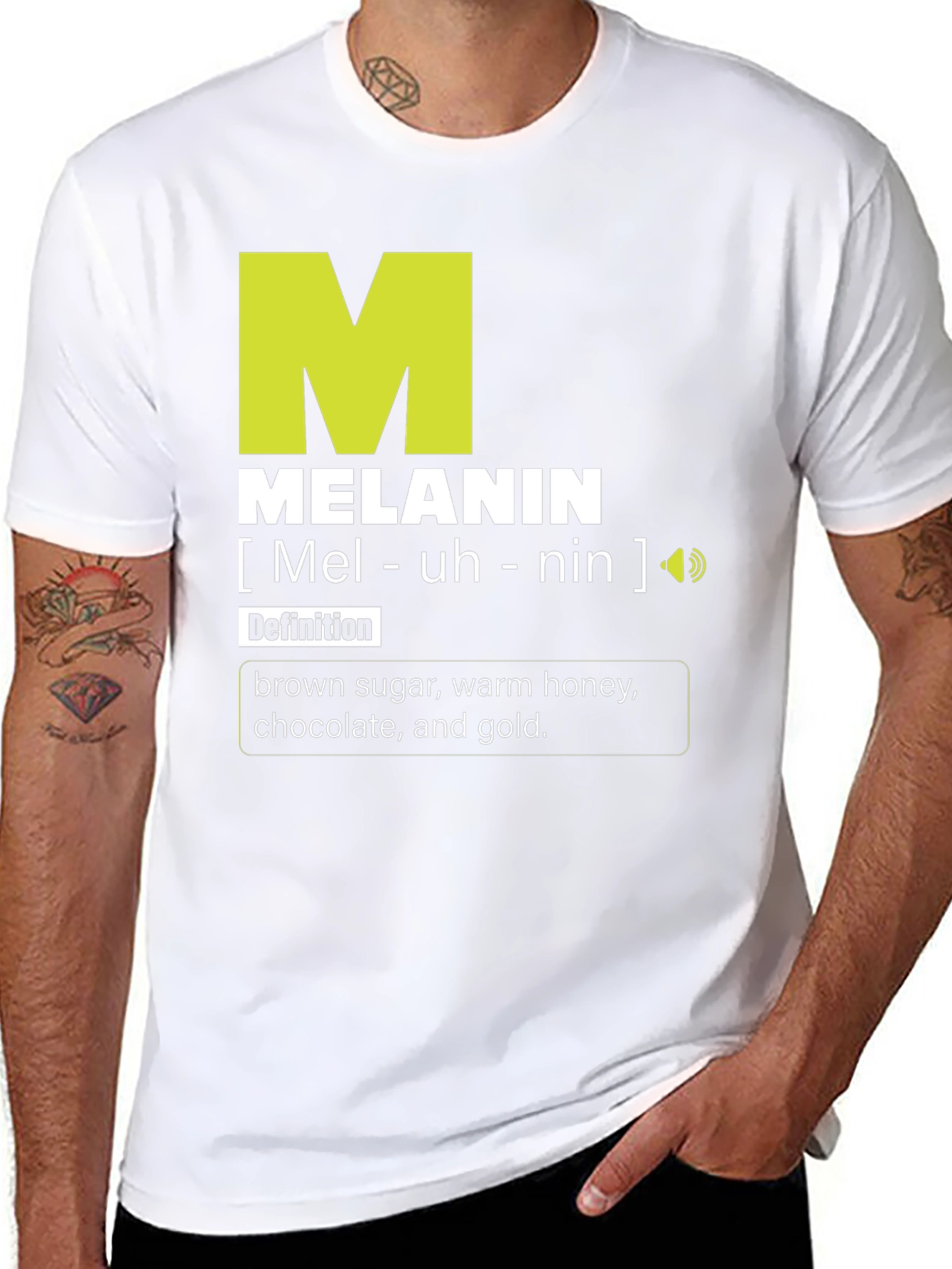 Melanin Definition Graphic T-Shirt