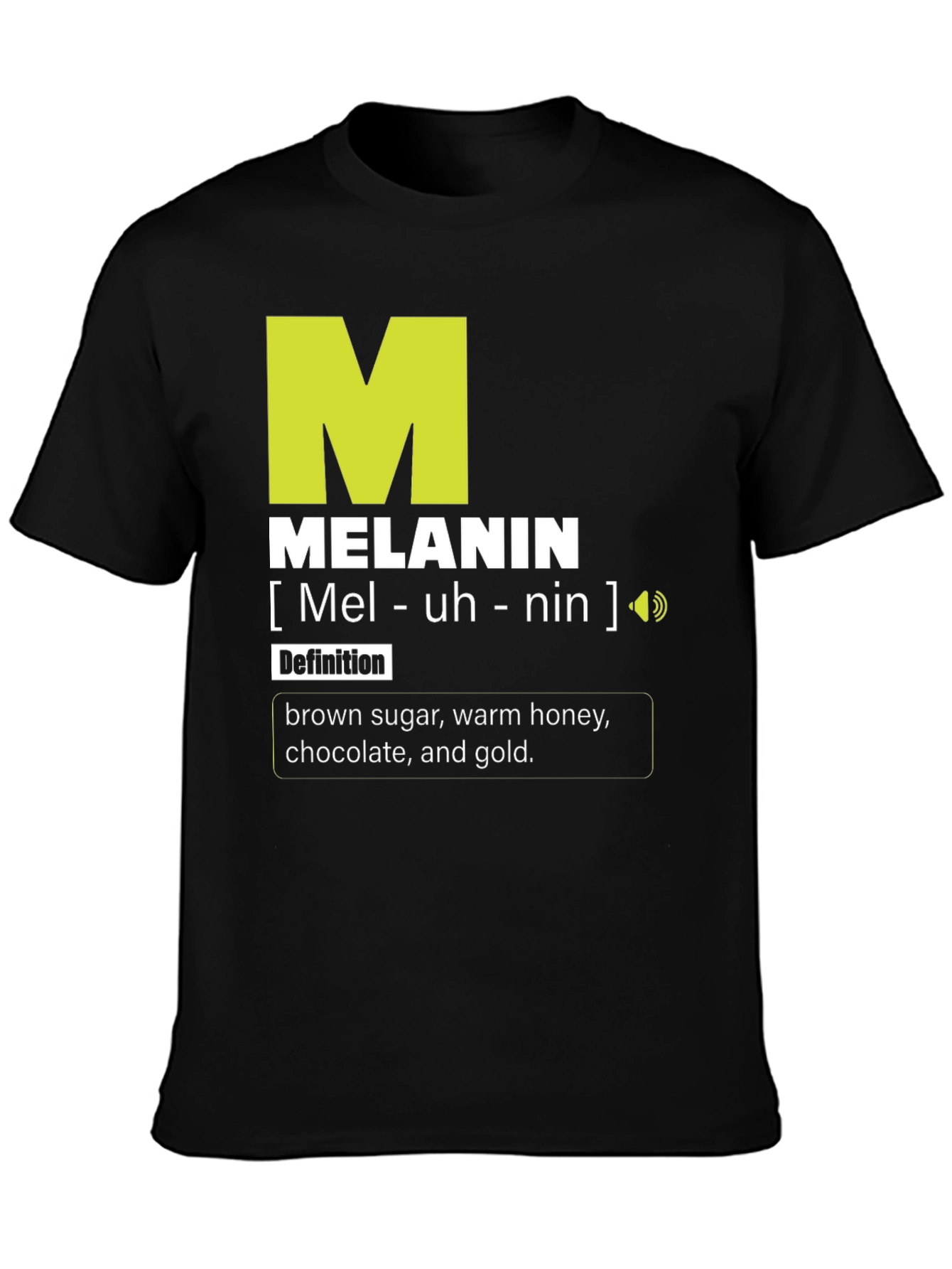 Melanin Definition Graphic T-Shirt