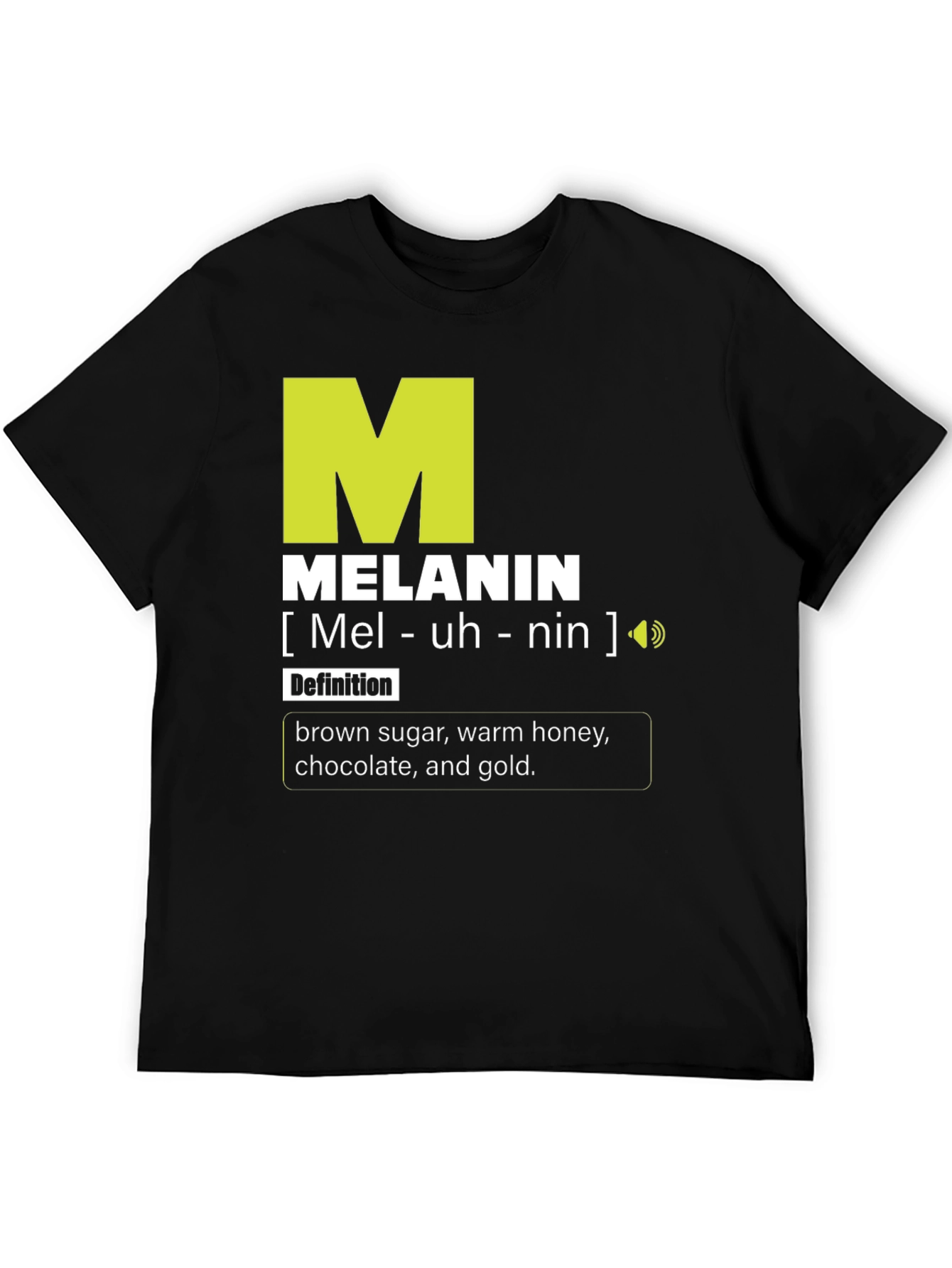 Melanin Definition Graphic T-Shirt