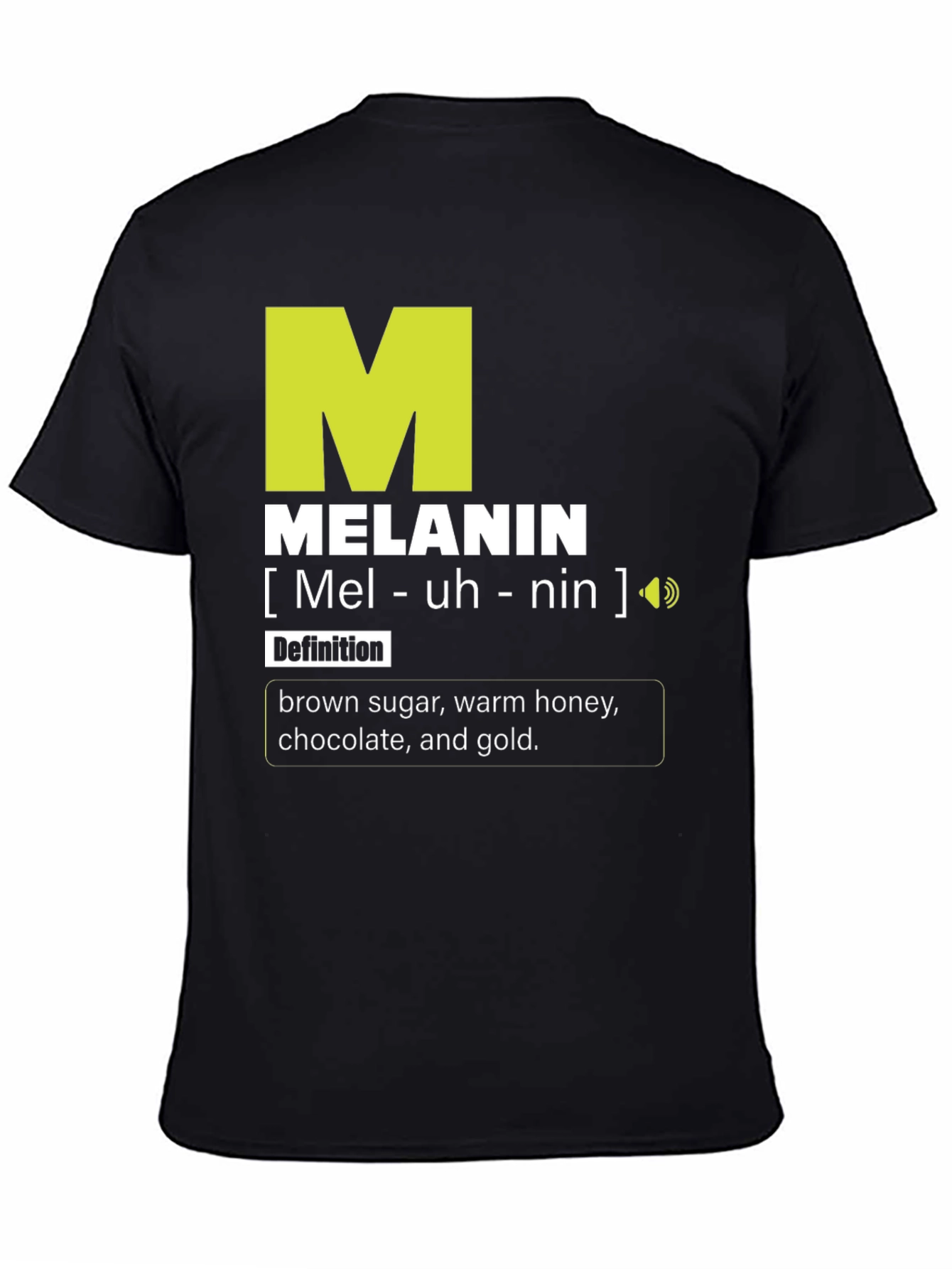 Melanin Definition Graphic T-Shirt