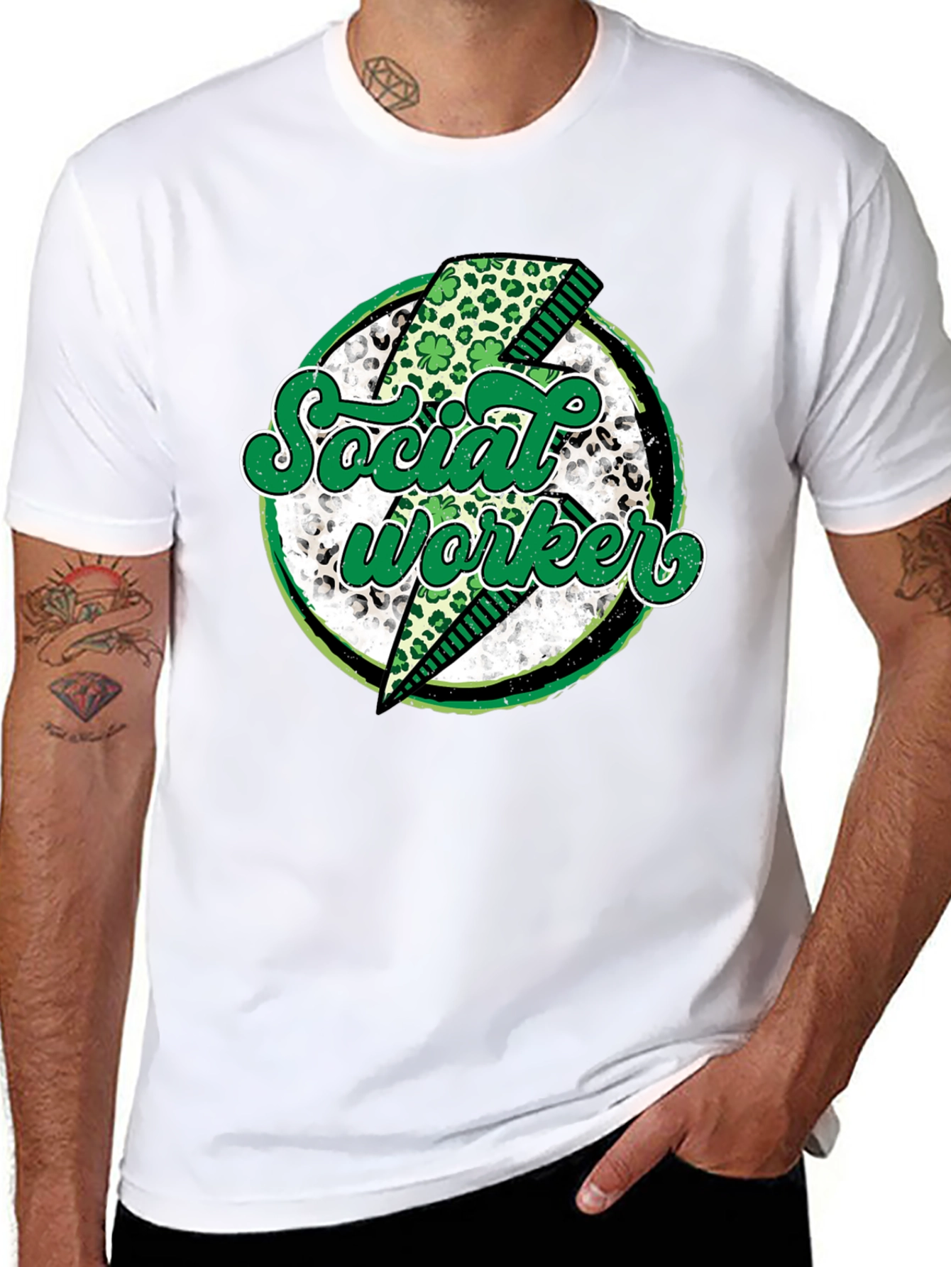 St. Patricks Social Worker T-Shirt