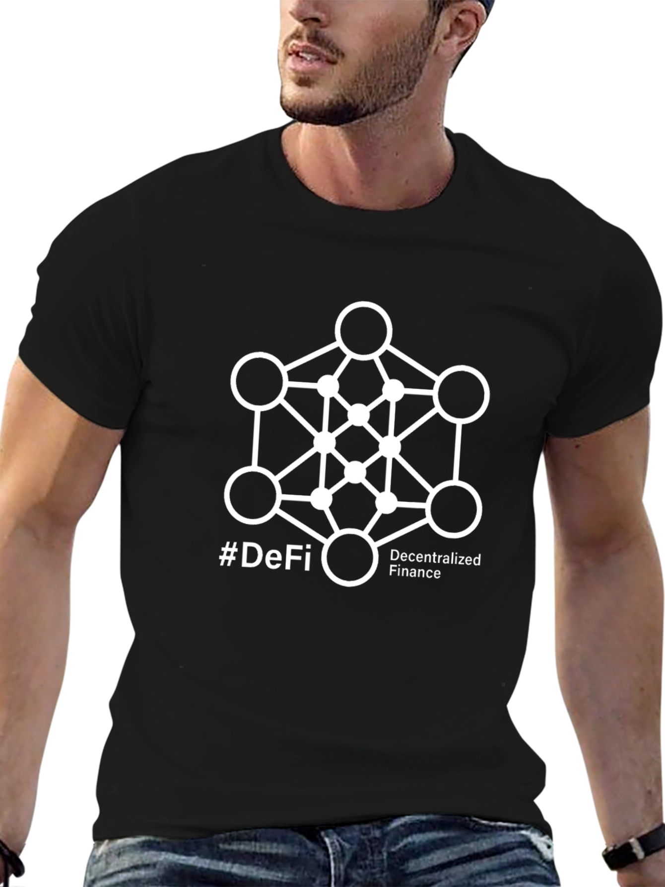 DeFi Decentralized Finance Black T-Shirt