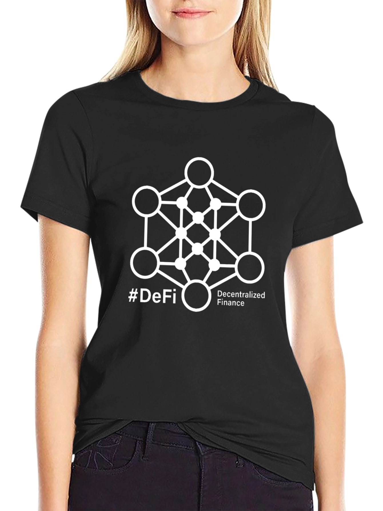 DeFi Decentralized Finance Black T-Shirt