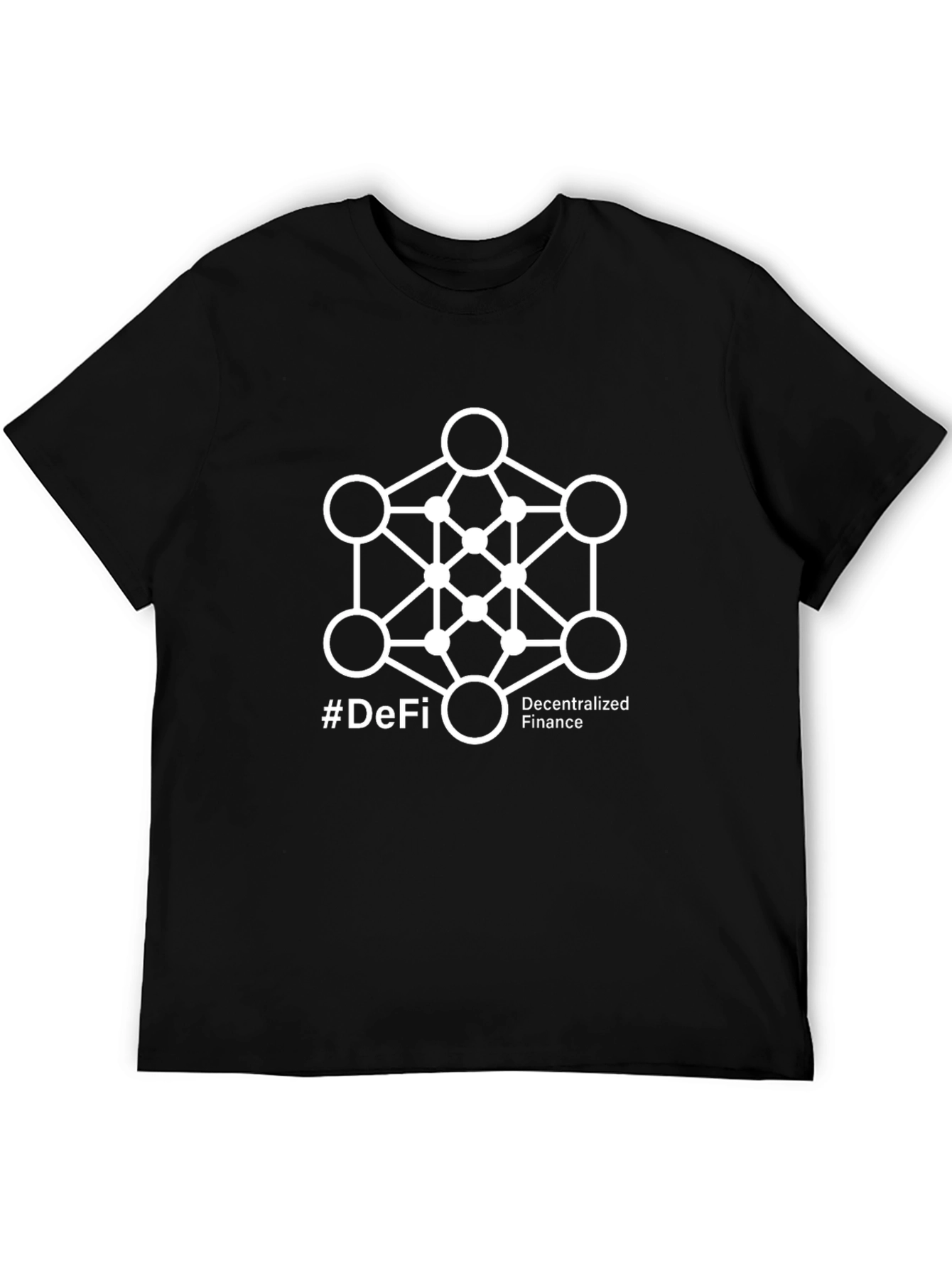 DeFi Decentralized Finance Black T-Shirt