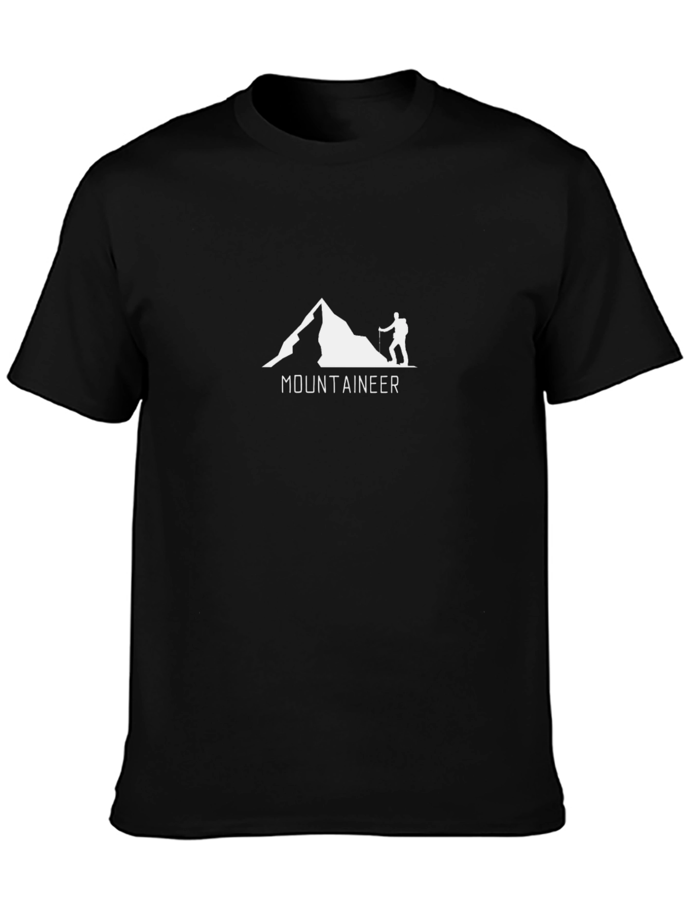 Mountaineer Graphic T-Shirt - Black