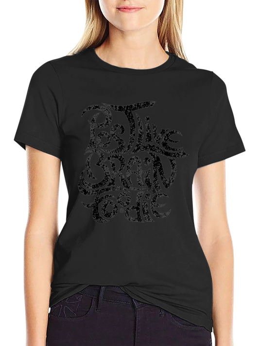 Positive Brain Foodie Graphic Tee - Black