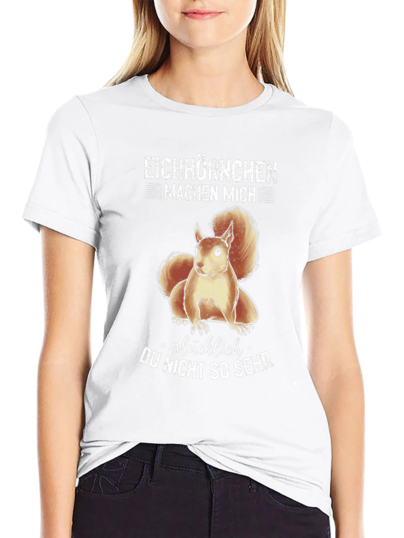 Funny Squirrel Graphic T-Shirt - Eichhörnchen Machen Mich