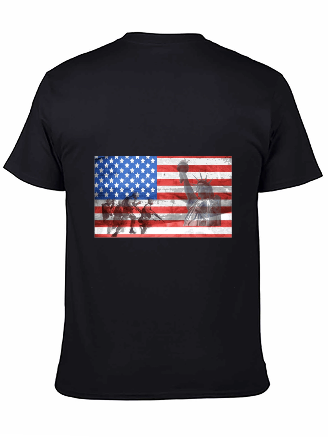 USA Flag Graphic T-Shirt