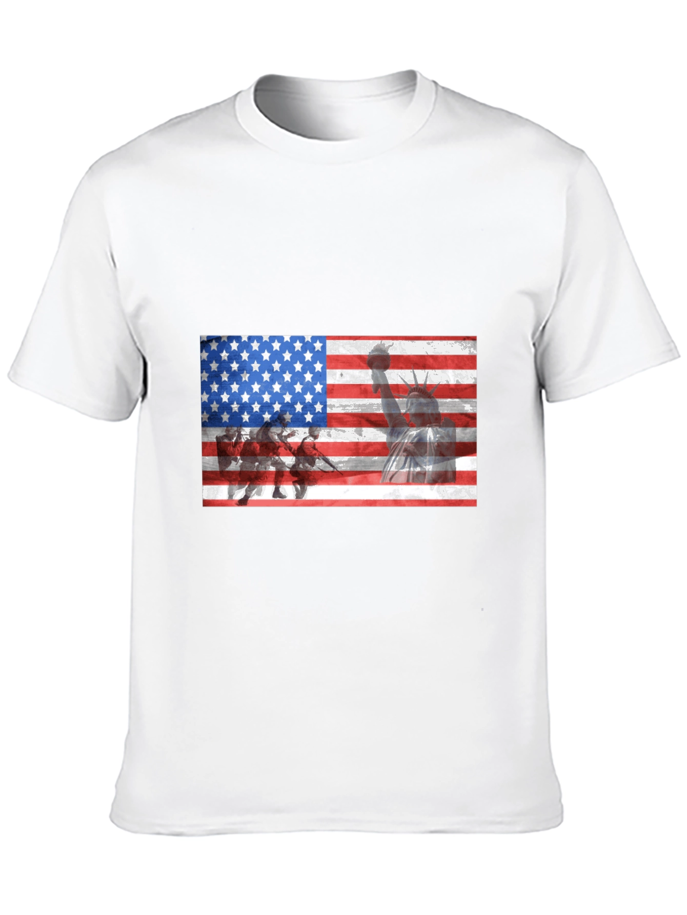 USA Flag Graphic T-Shirt