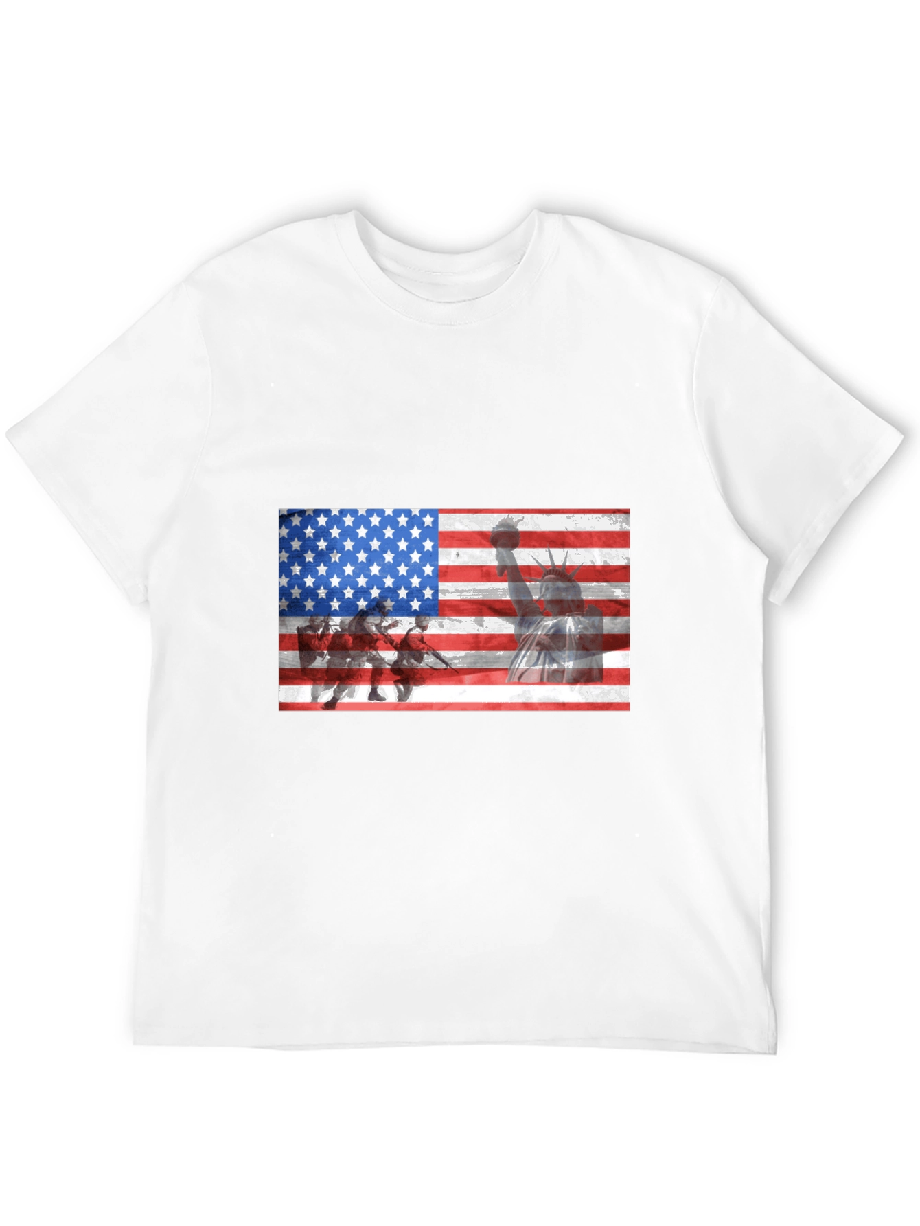 USA Flag Graphic T-Shirt