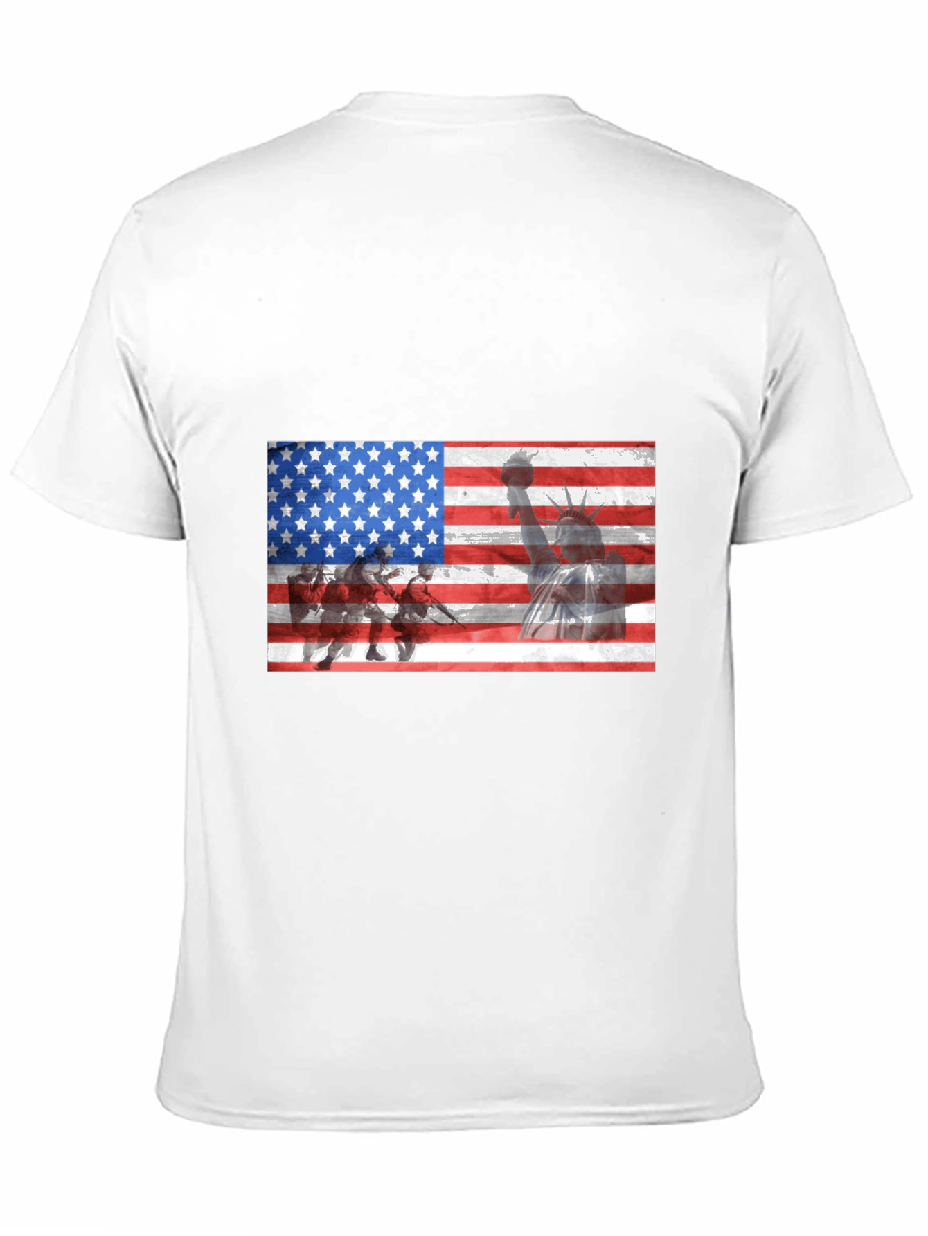 USA Flag Graphic T-Shirt