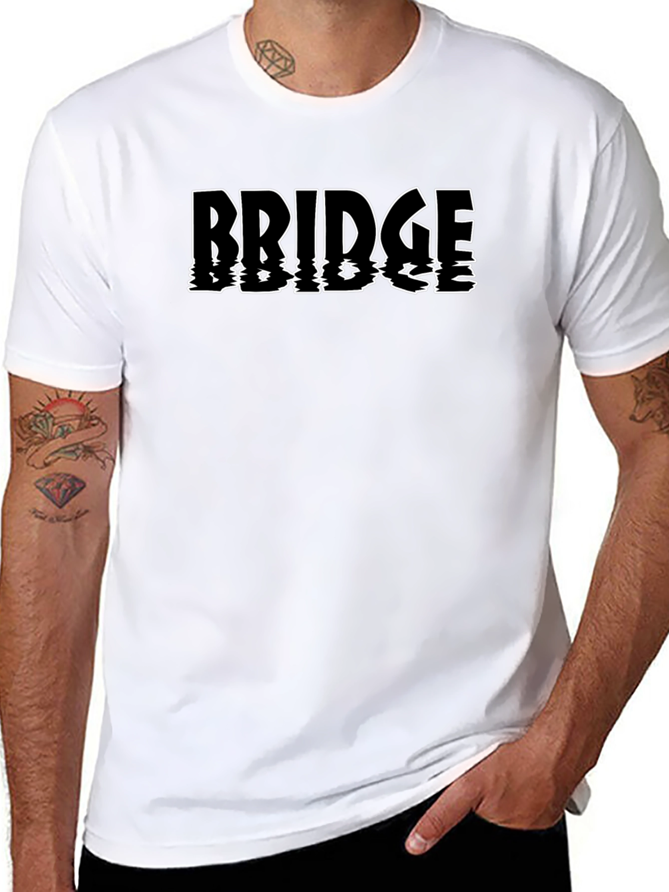Bridge Graphic T-Shirt - Black