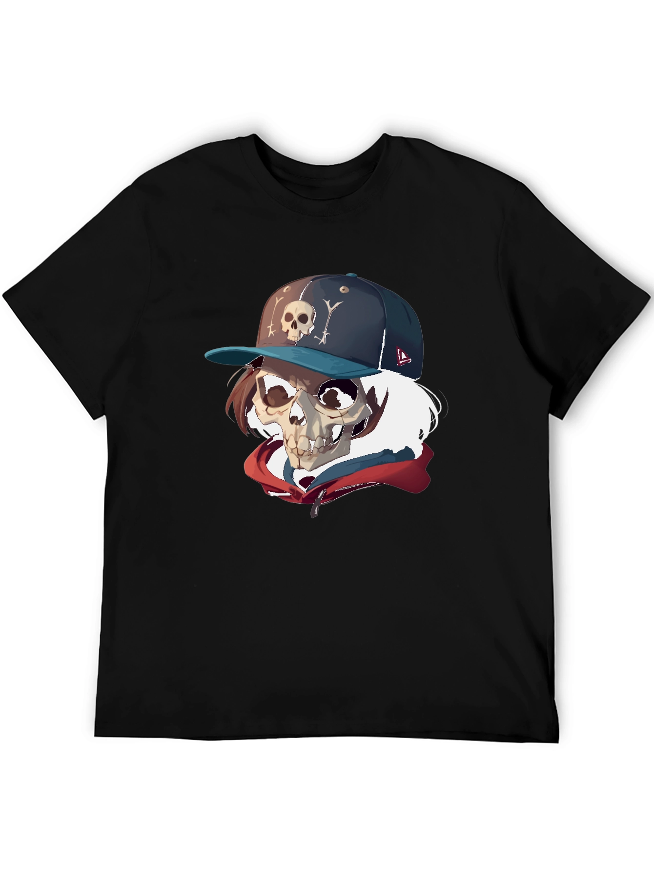 Skull Graphic T-Shirt - Urban Style