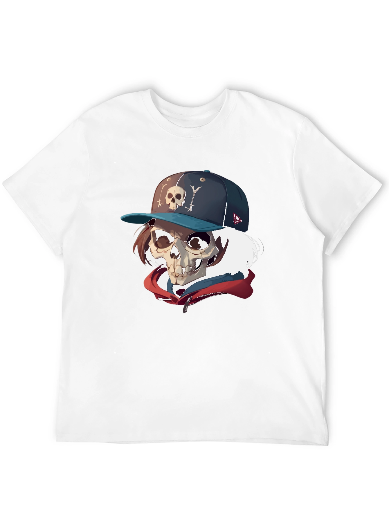 Skull Graphic T-Shirt - Urban Style
