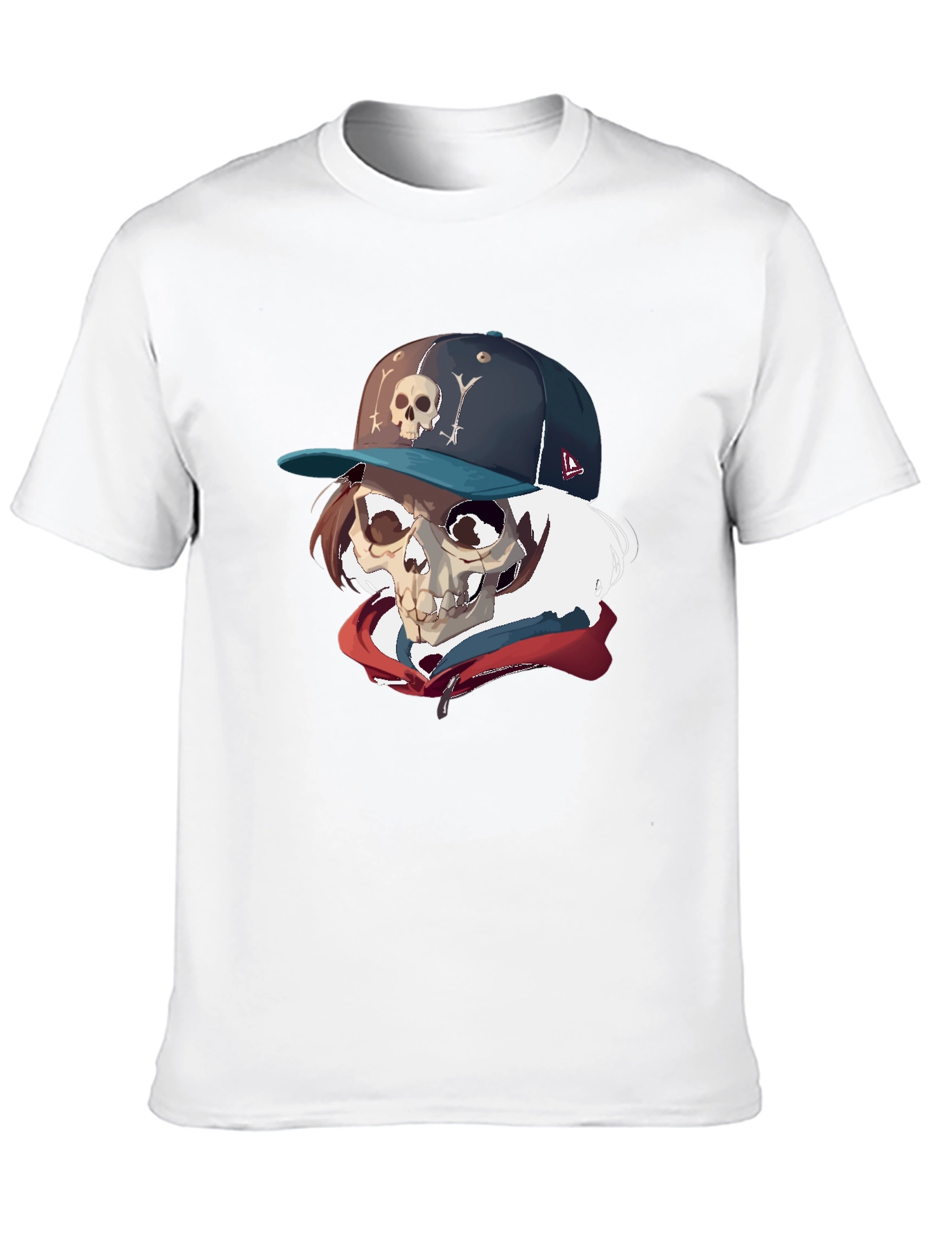 Skull Graphic T-Shirt - Urban Style