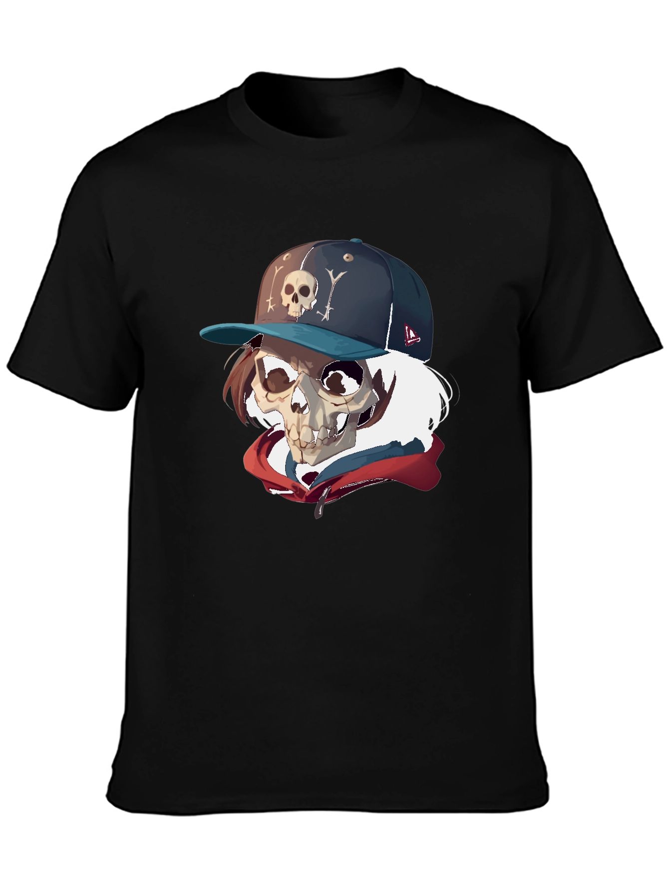 Skull Graphic T-Shirt - Urban Style