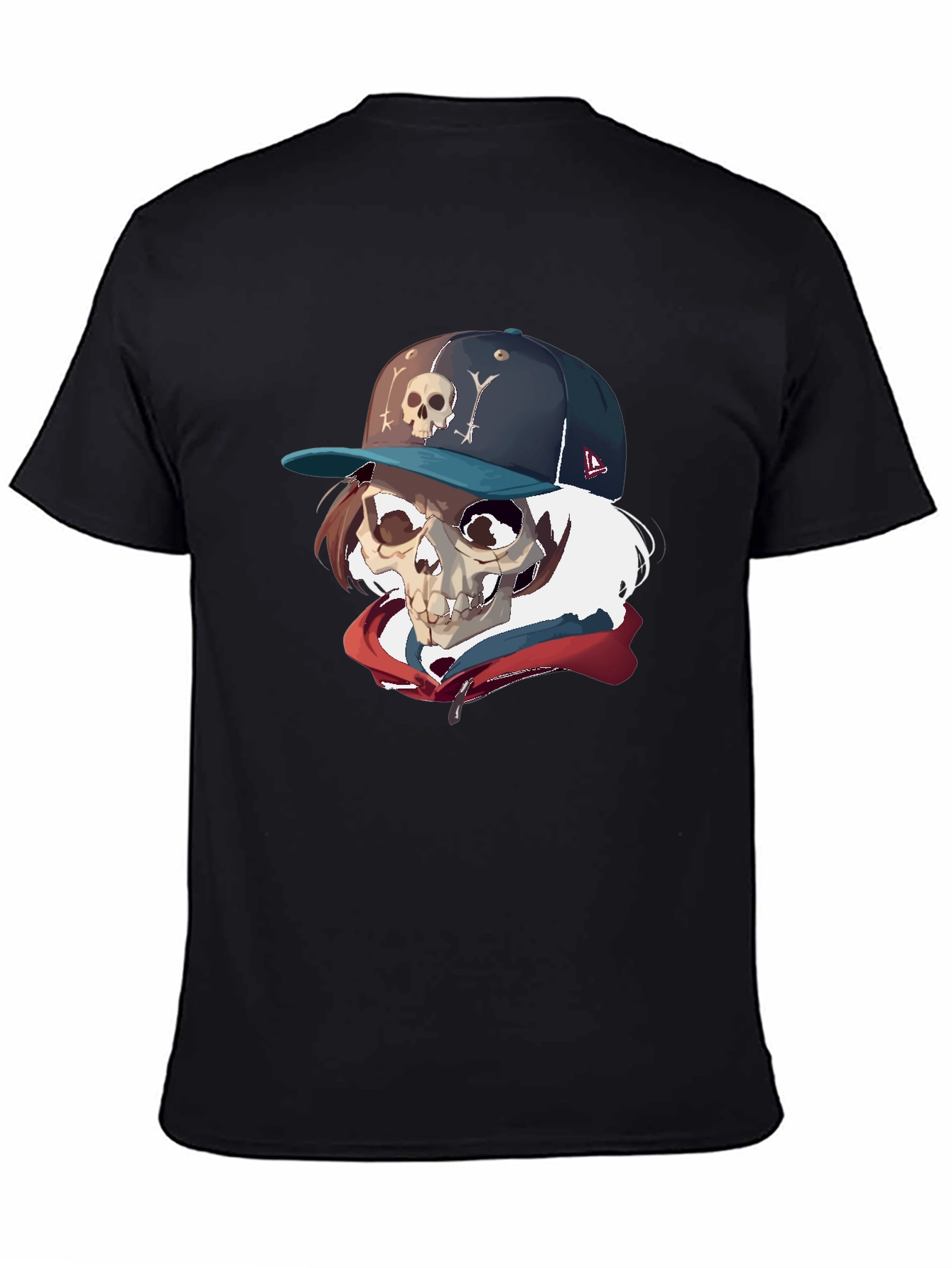 Skull Graphic T-Shirt - Urban Style
