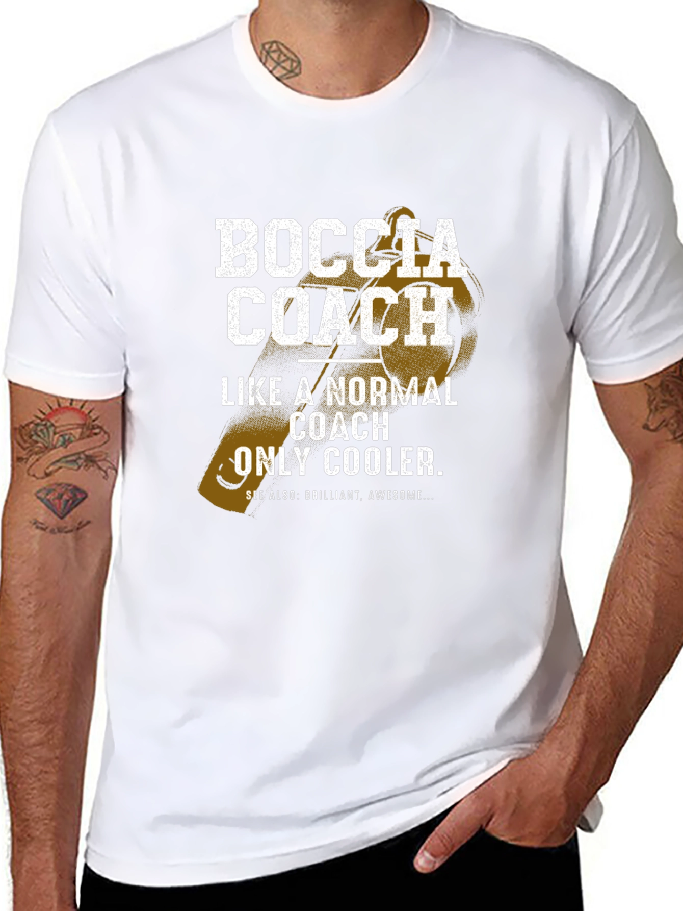 Boccia Coach T-Shirt - Cool Coach Apparel