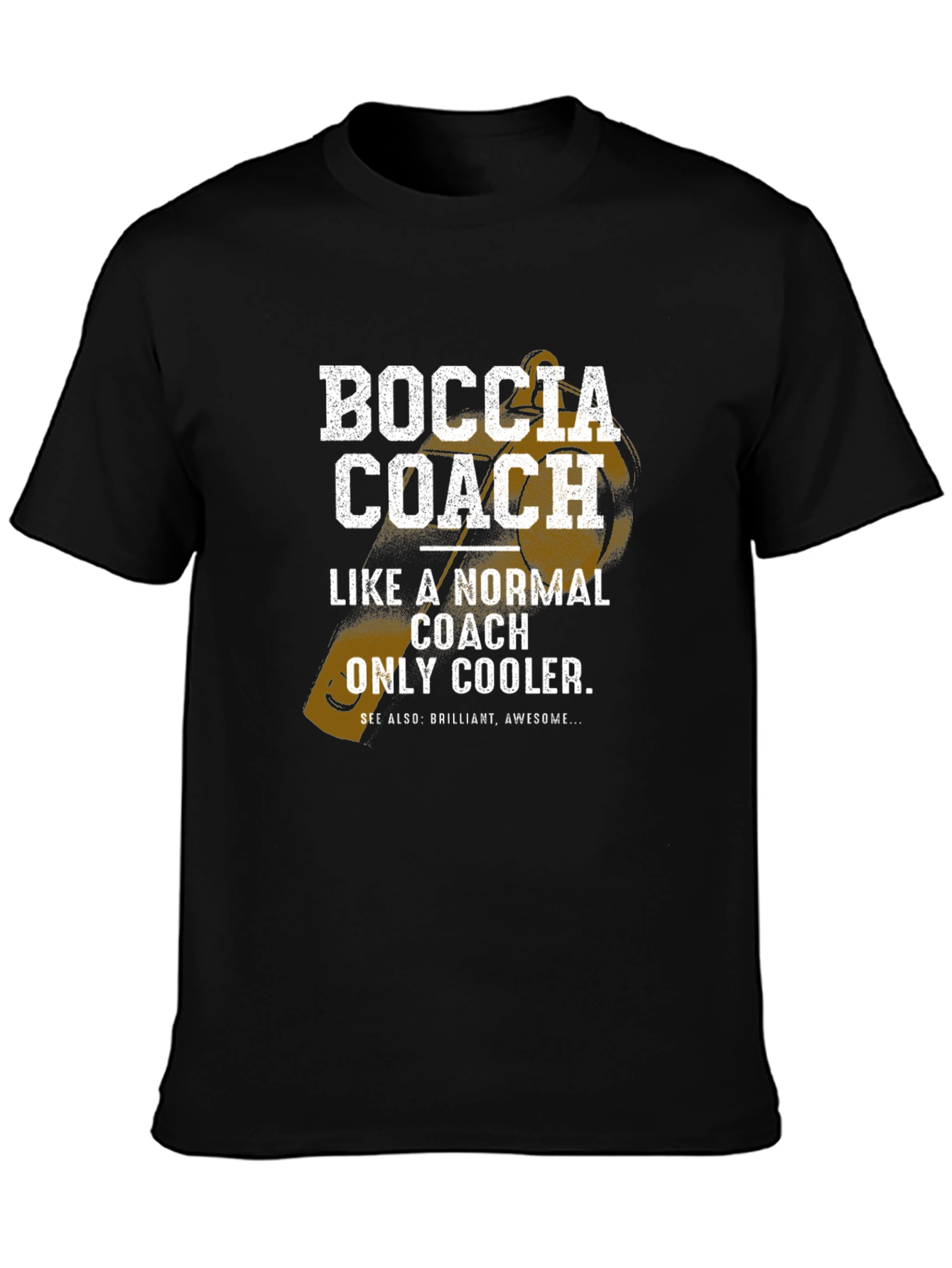 Boccia Coach T-Shirt - Cool Coach Apparel