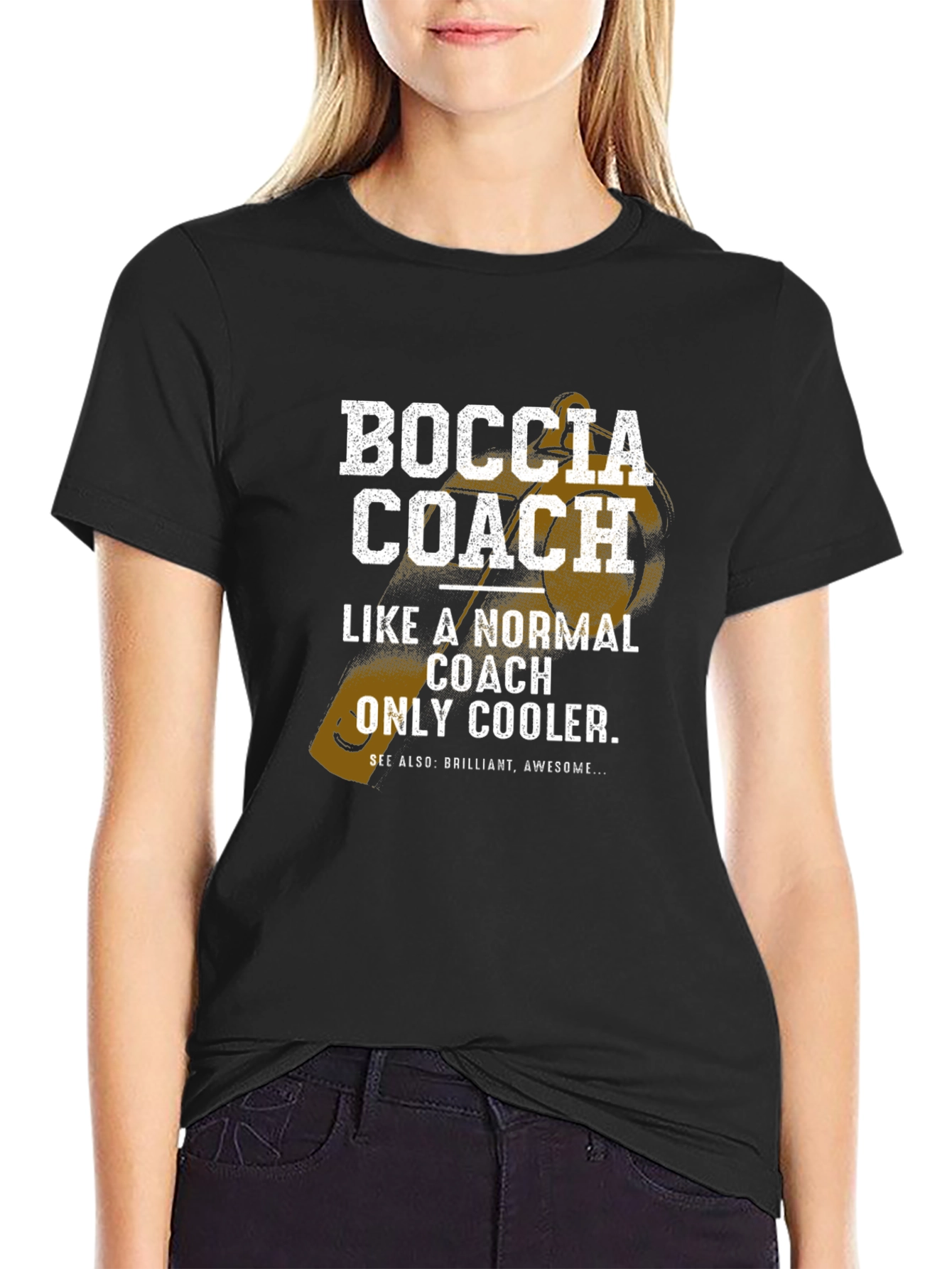 Boccia Coach T-Shirt - Cool Coach Apparel